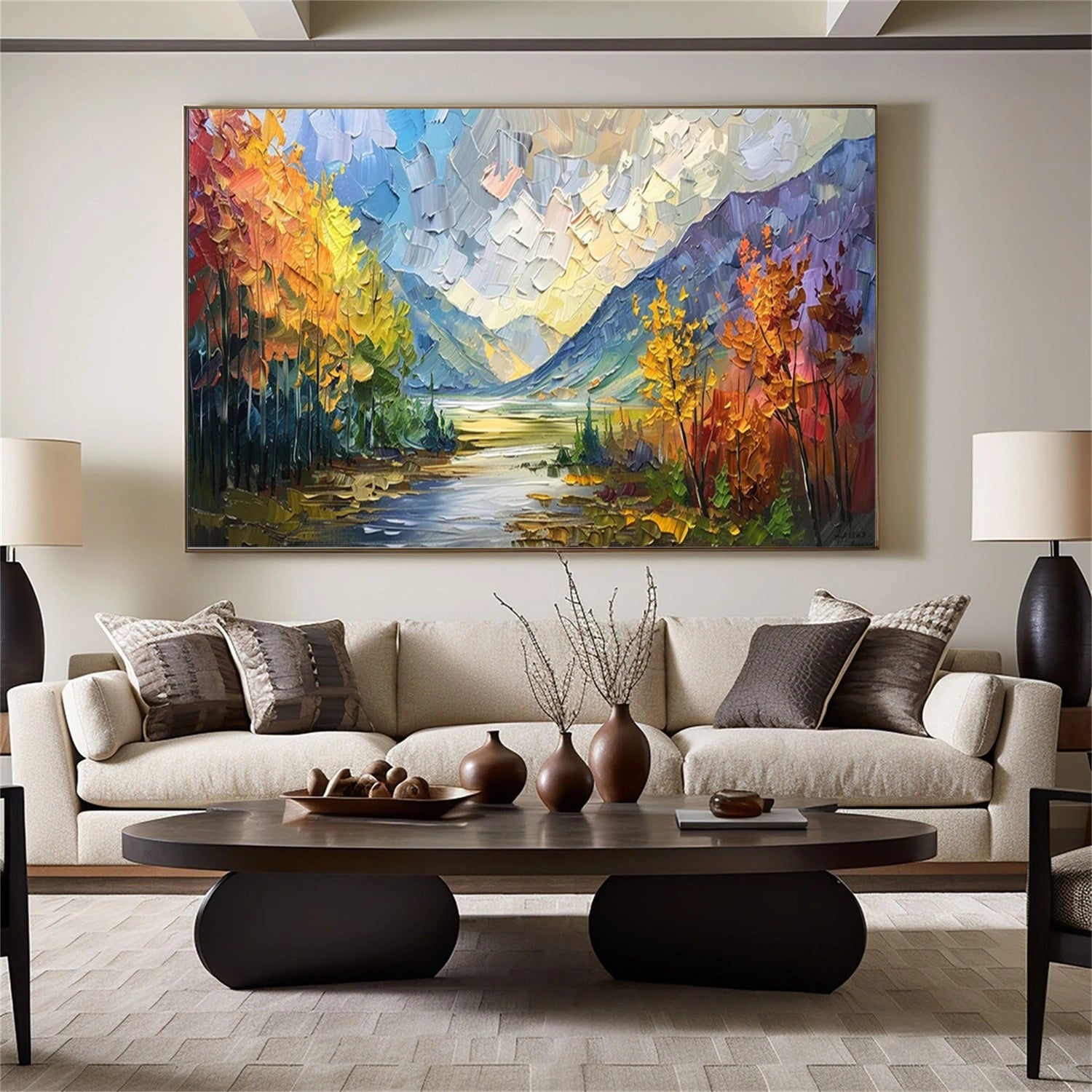 Flower And Tree Painting #FT 176