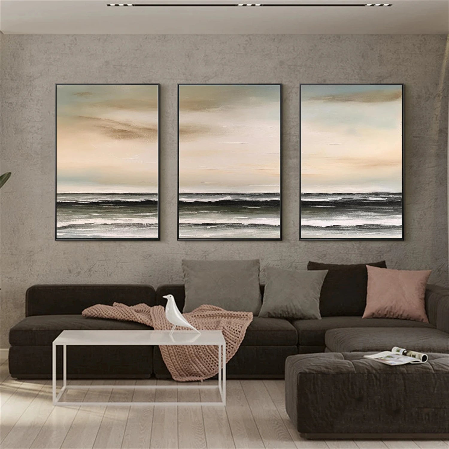 Ocean And Sky Painting Set of 3 #OS 255