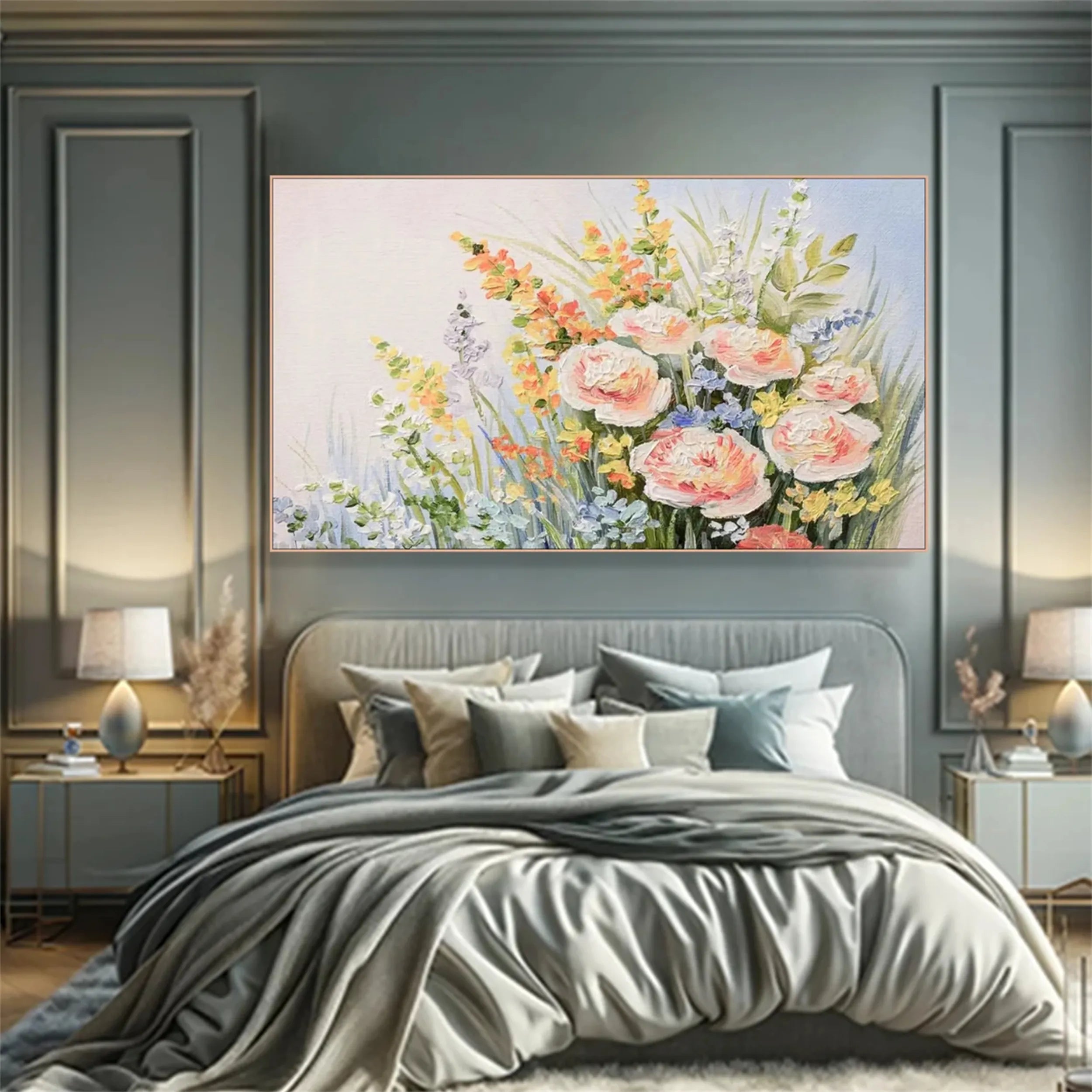 Flower And Tree Painting #FT 050