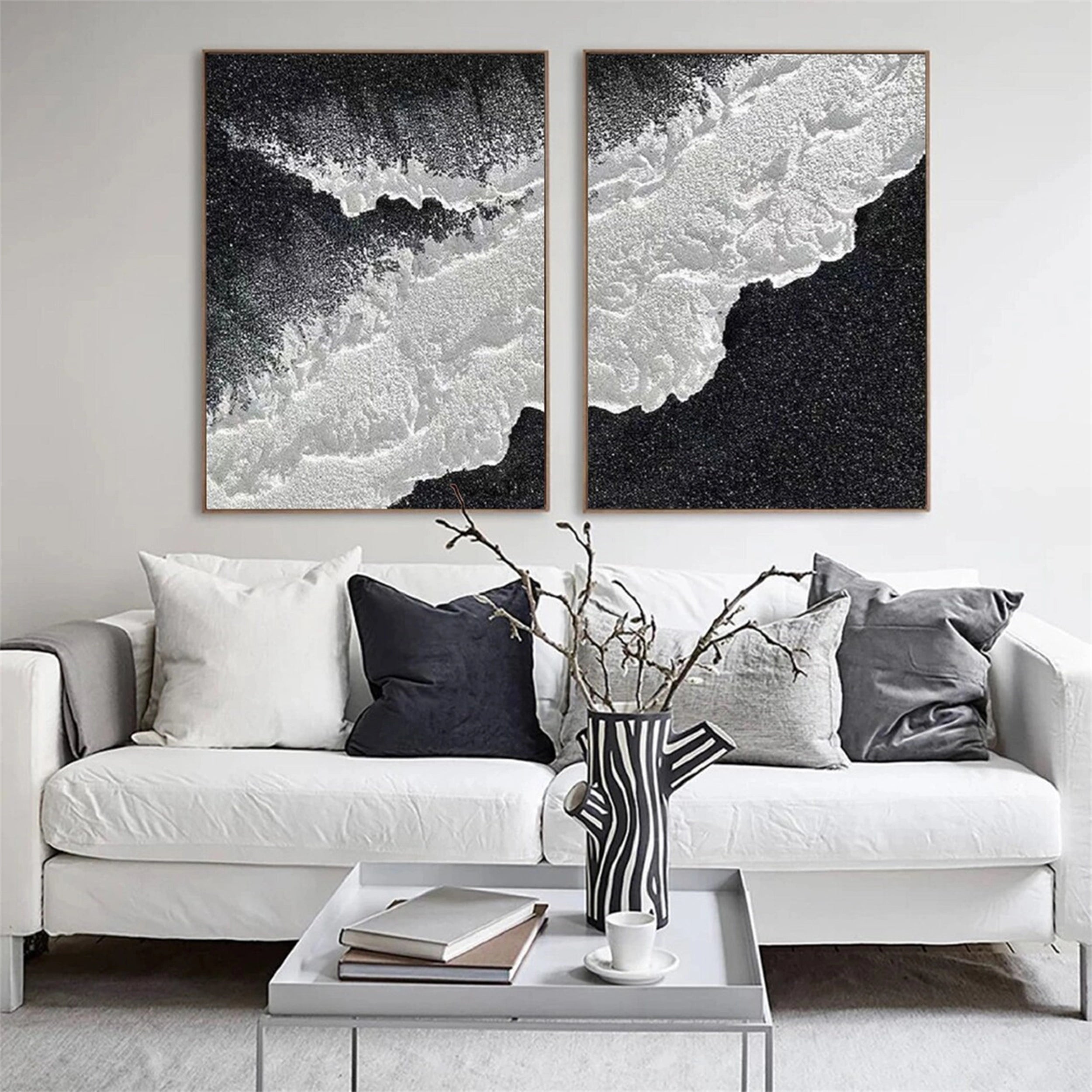 Ocean And Sky Painting Set of 2#OS 112