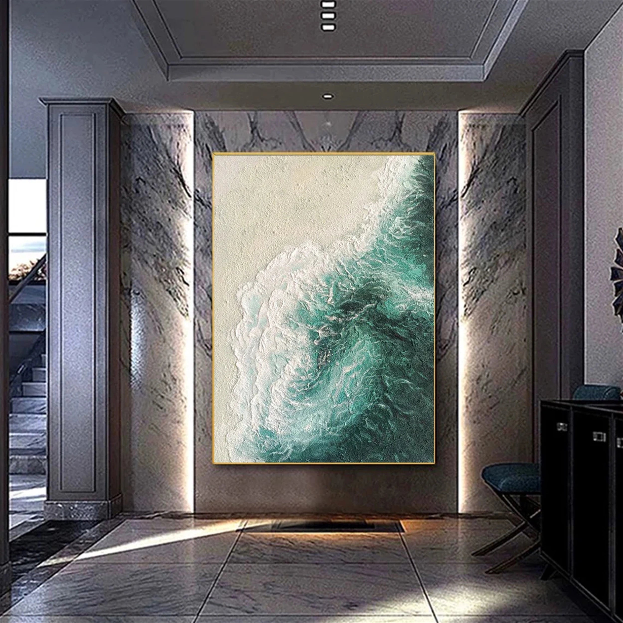 Ocean And Sky Painting #OS 049