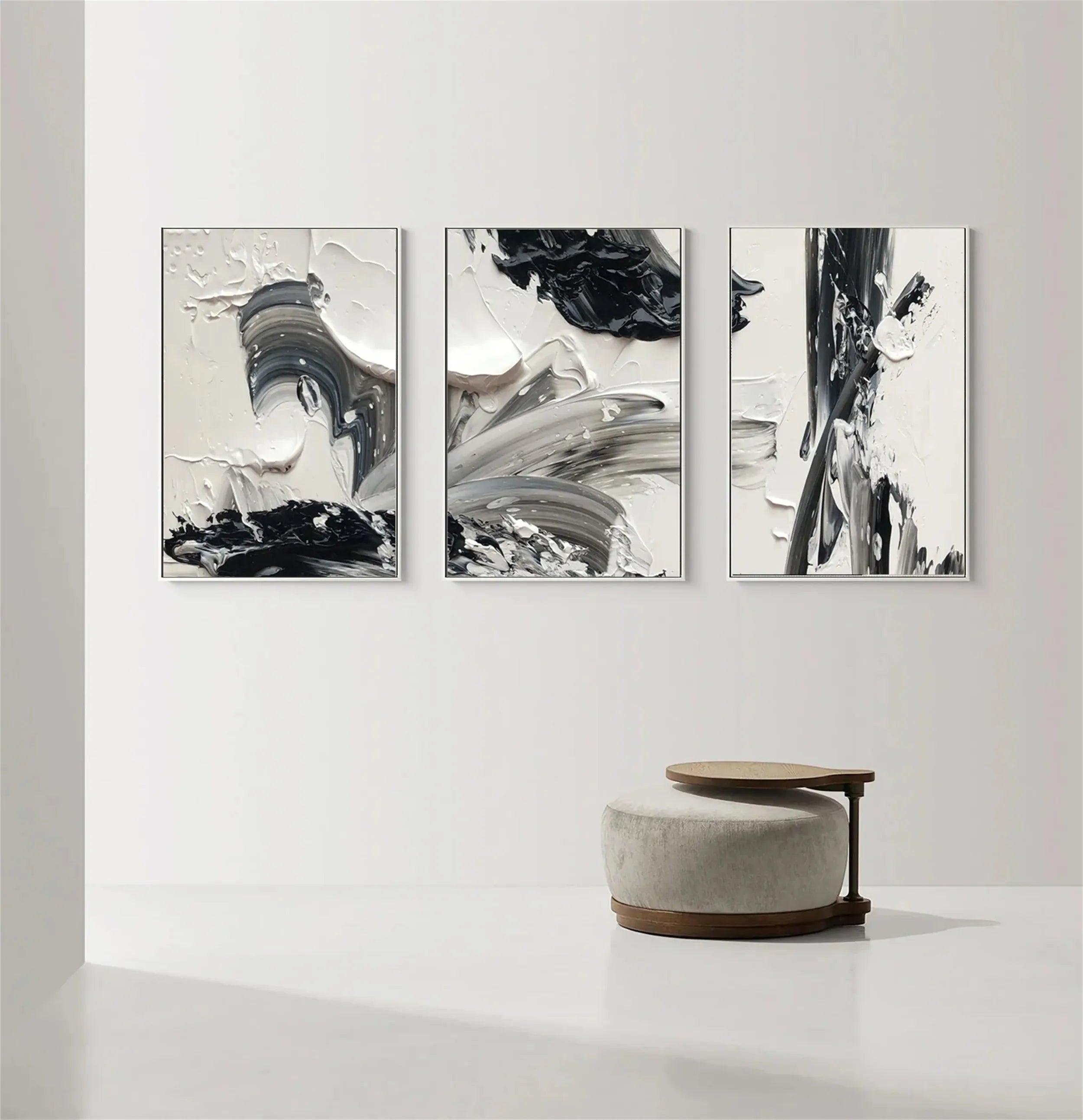 Minimalistic Balance Canvas Painting Set of 3 #MM285