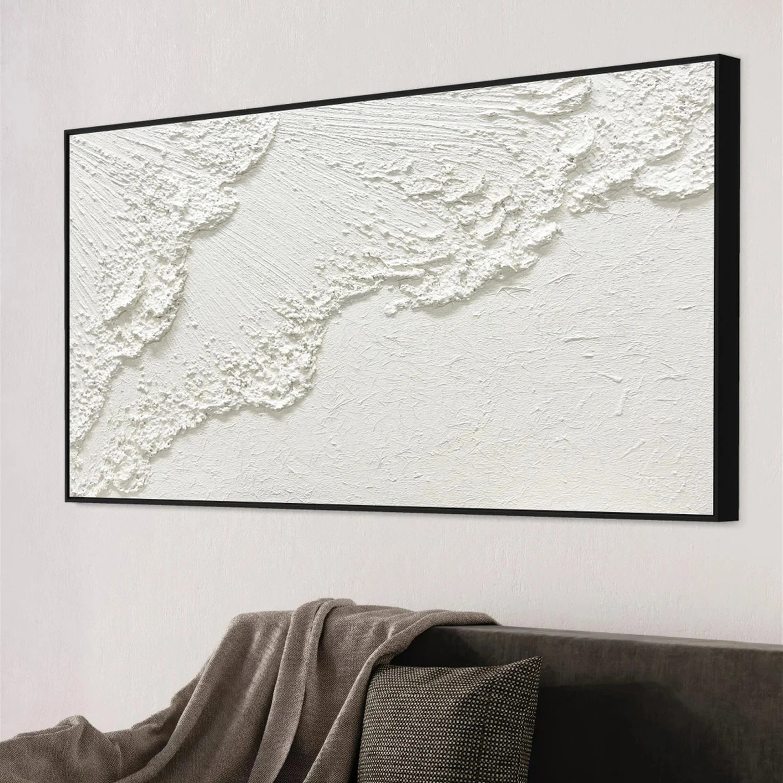 Plaster Art Minimalist Textured Painting #MM123