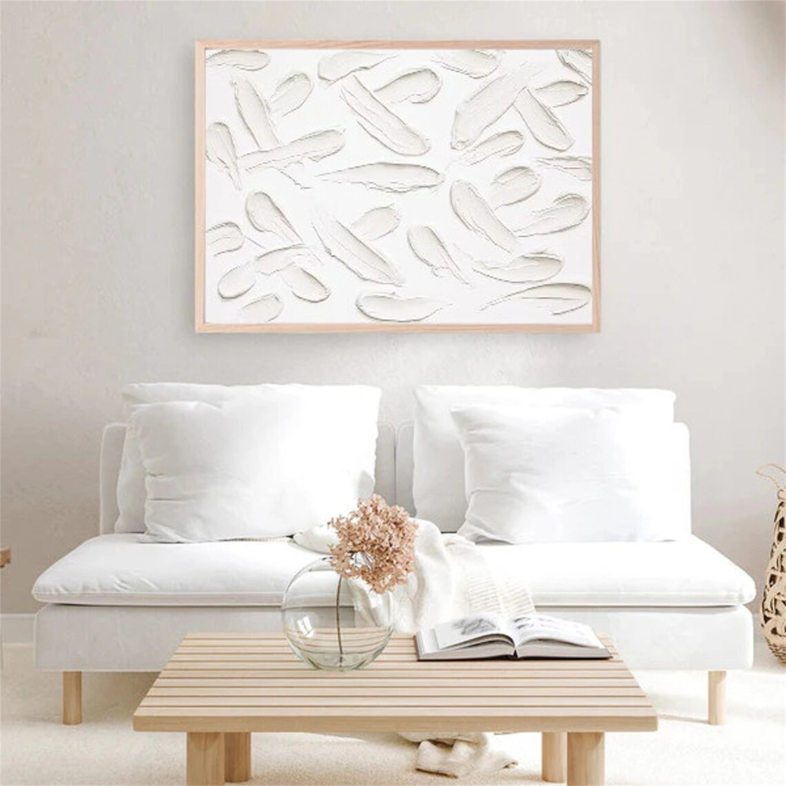 Plaster Art Minimalist Textured Painting #MM119