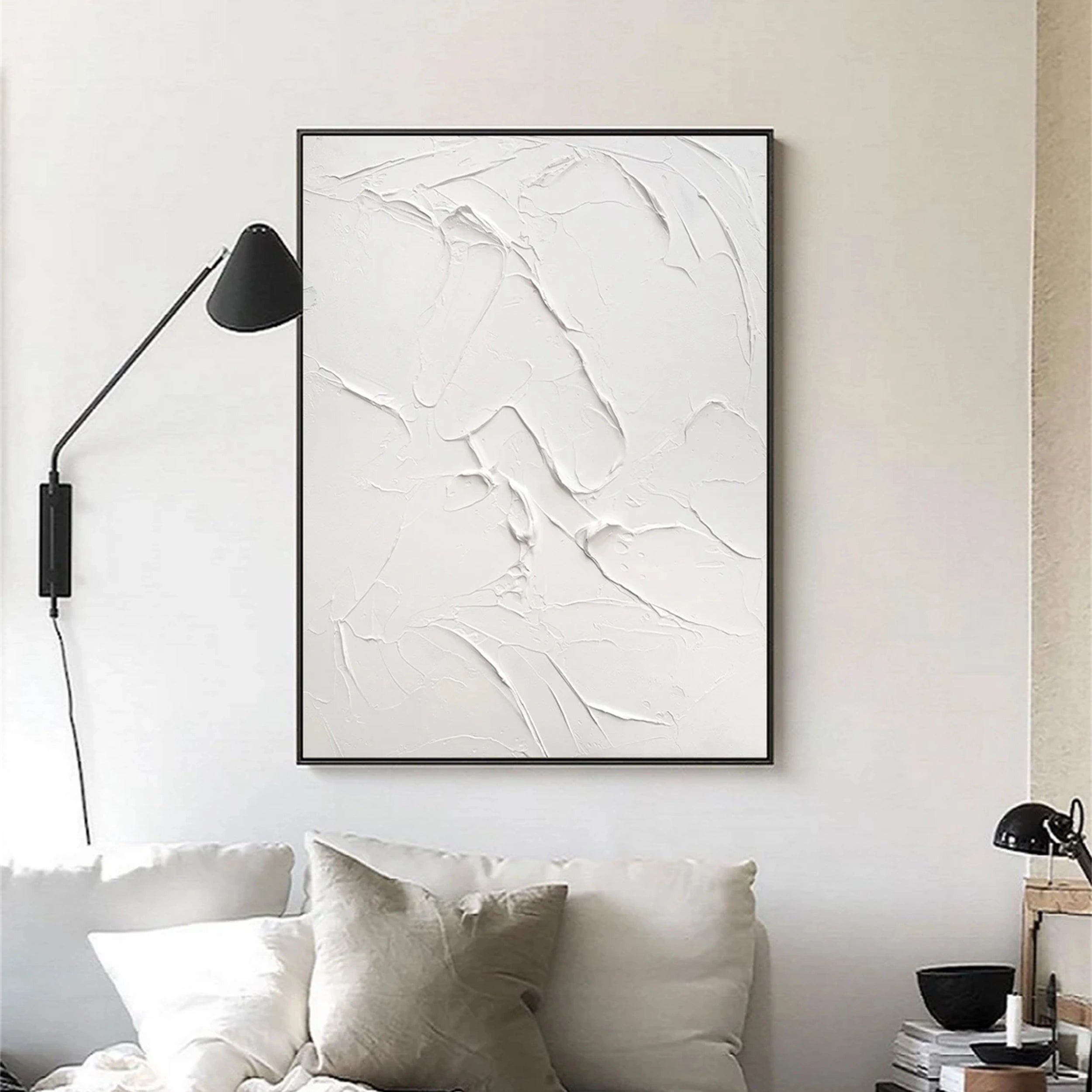 Plaster Art Minimalist Textured Painting #MM151
