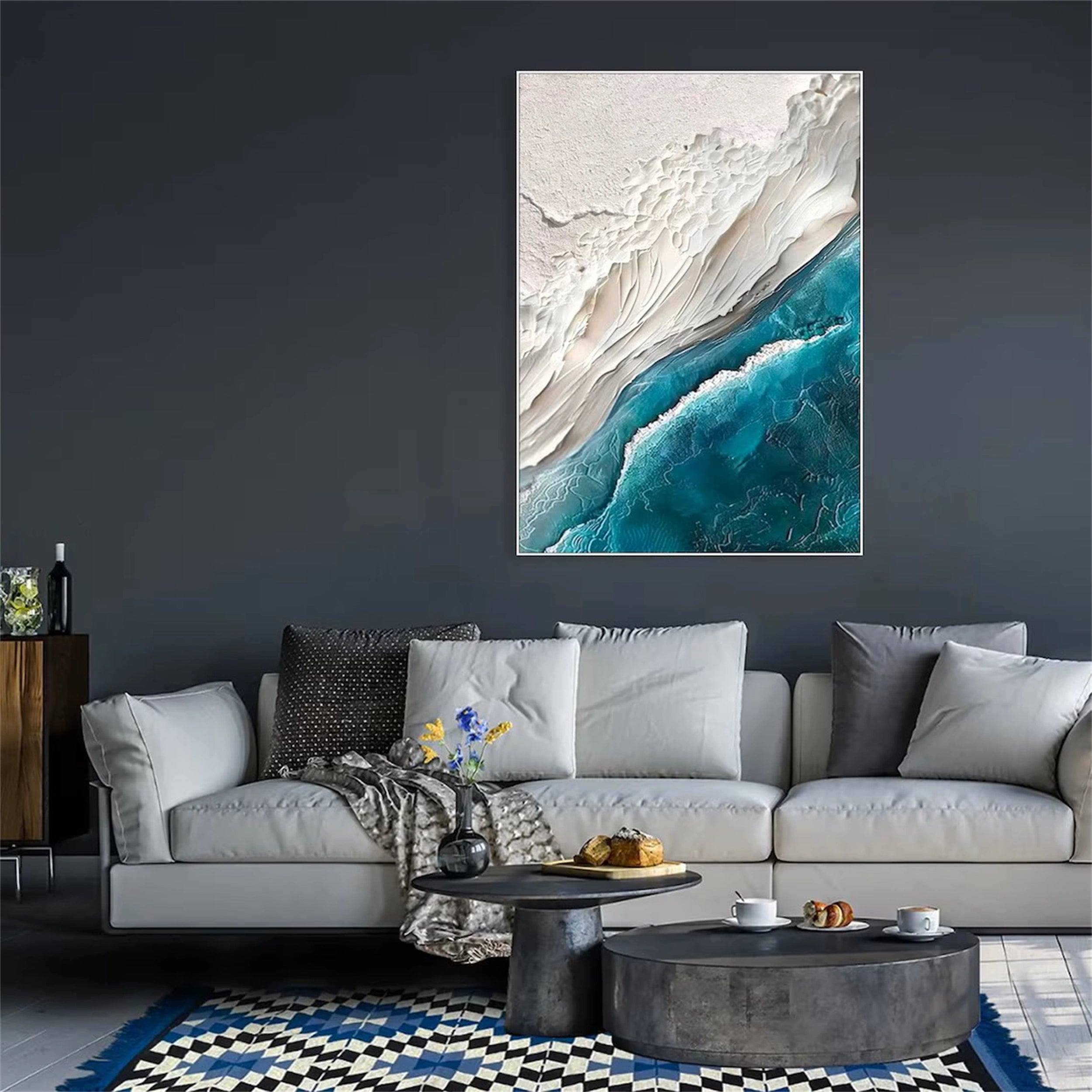 Ocean And Sky Painting #OS 069