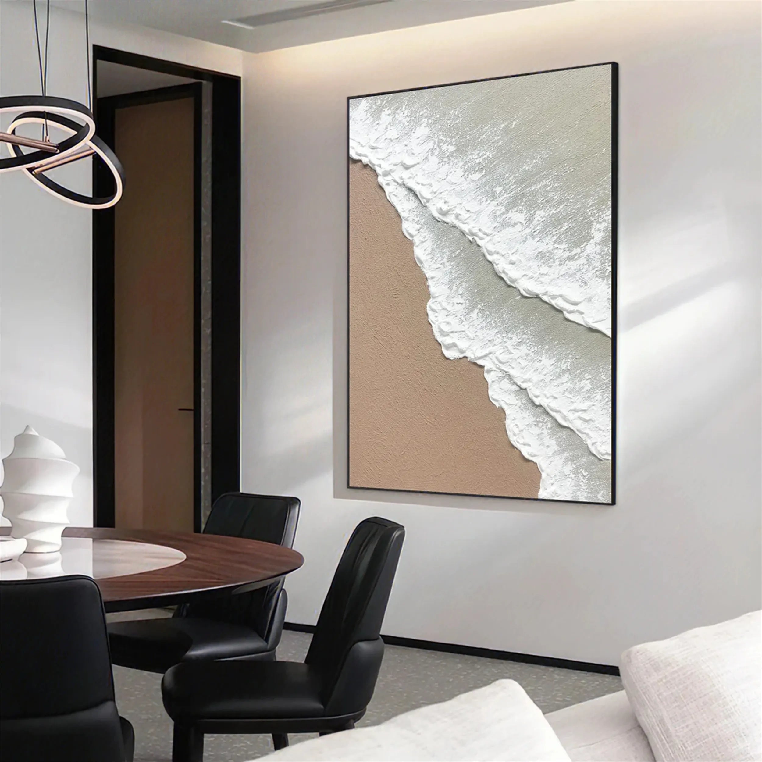 Plaster Art Minimalist Textured Painting #MM186