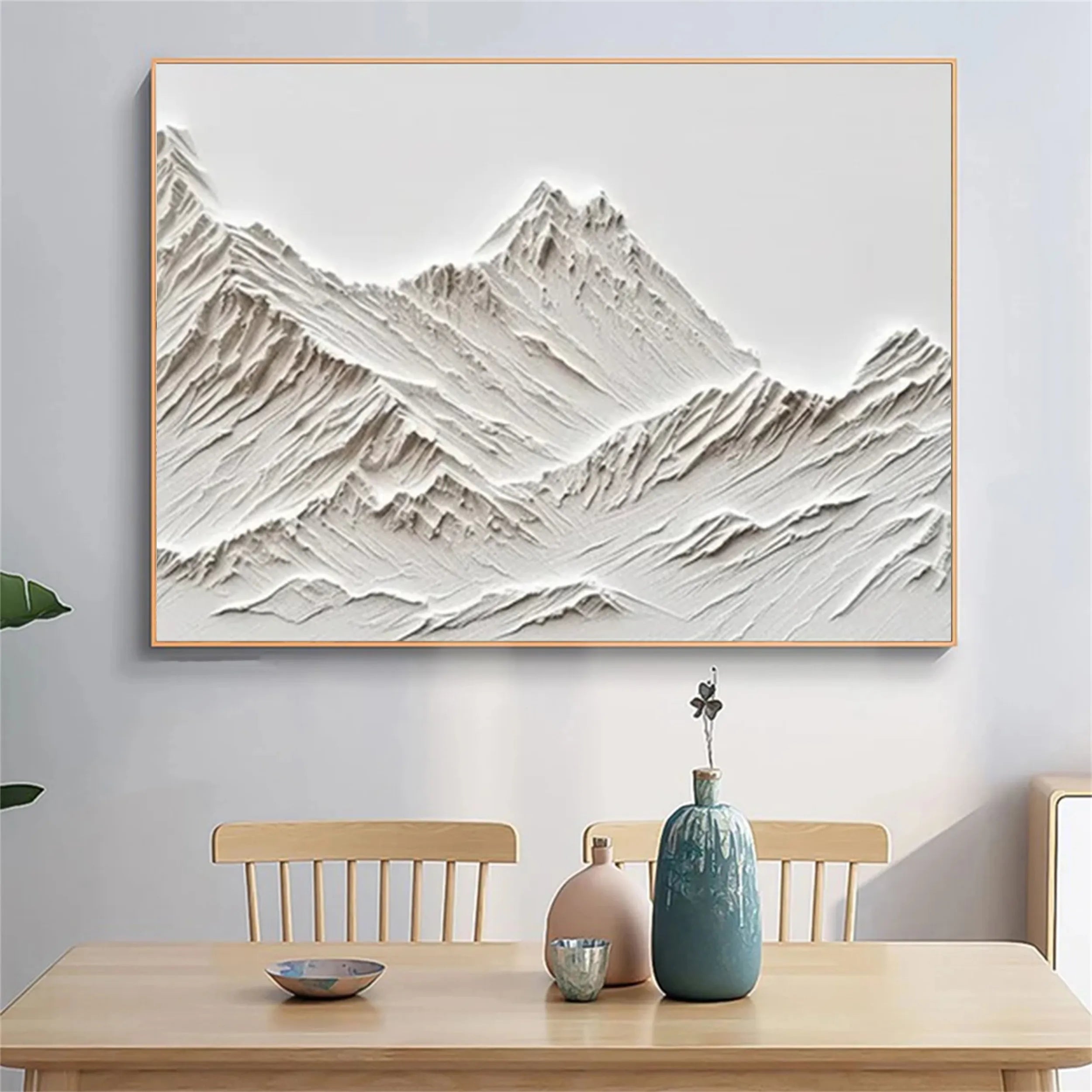 Plaster Art Minimalist Textured Painting #MM258