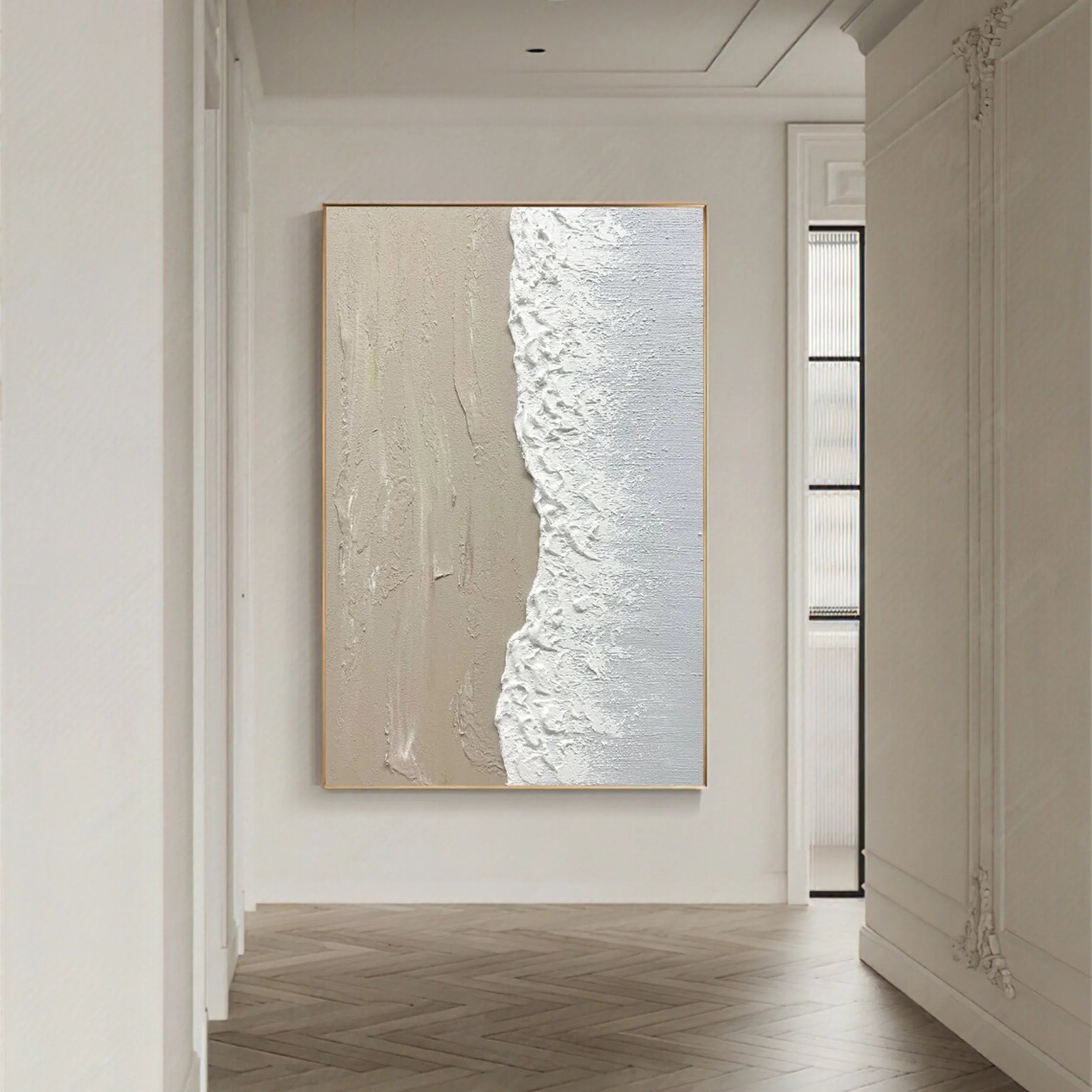 Plaster Art Minimalist Textured Painting #MM183