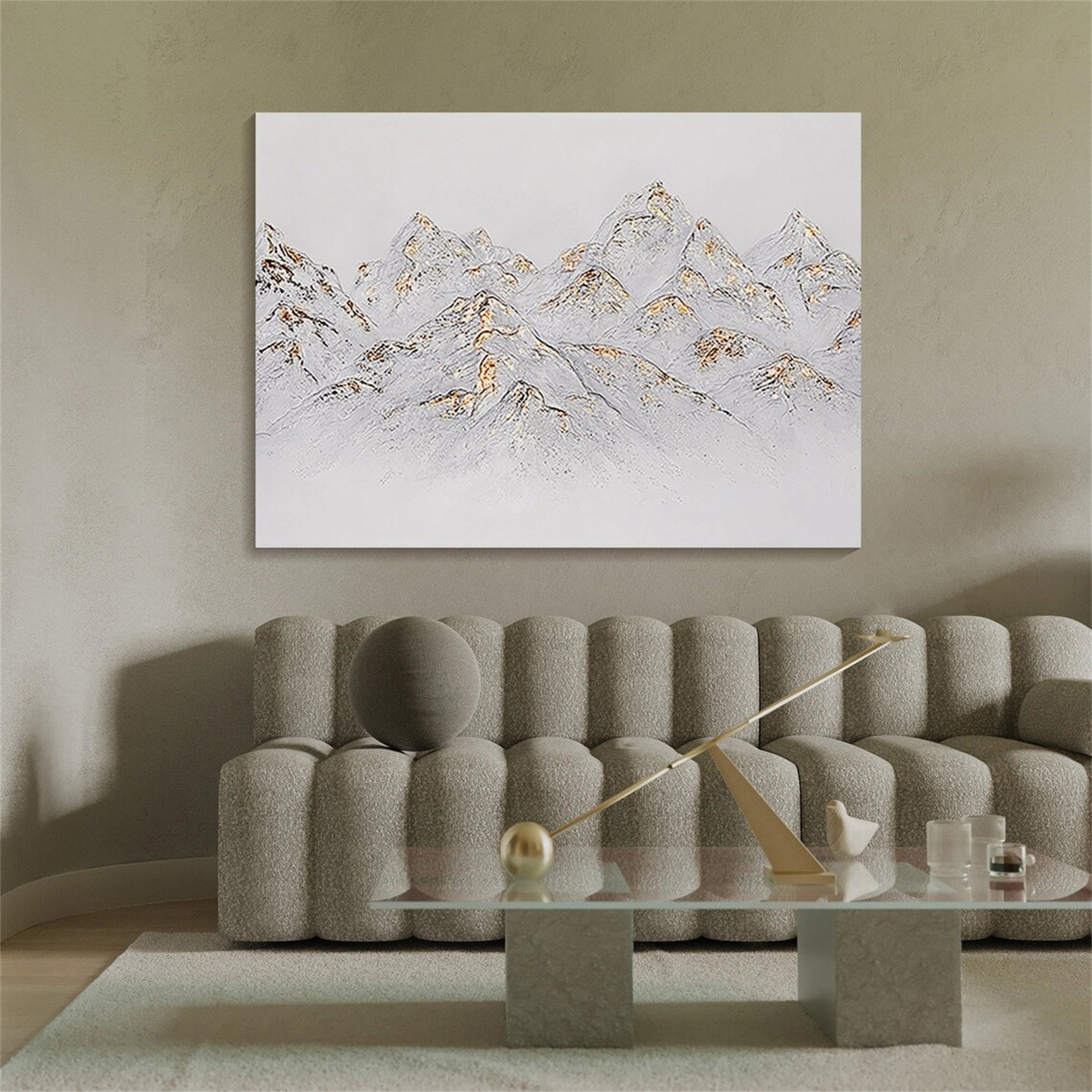 Plaster Art Minimalist Textured Painting #MM124