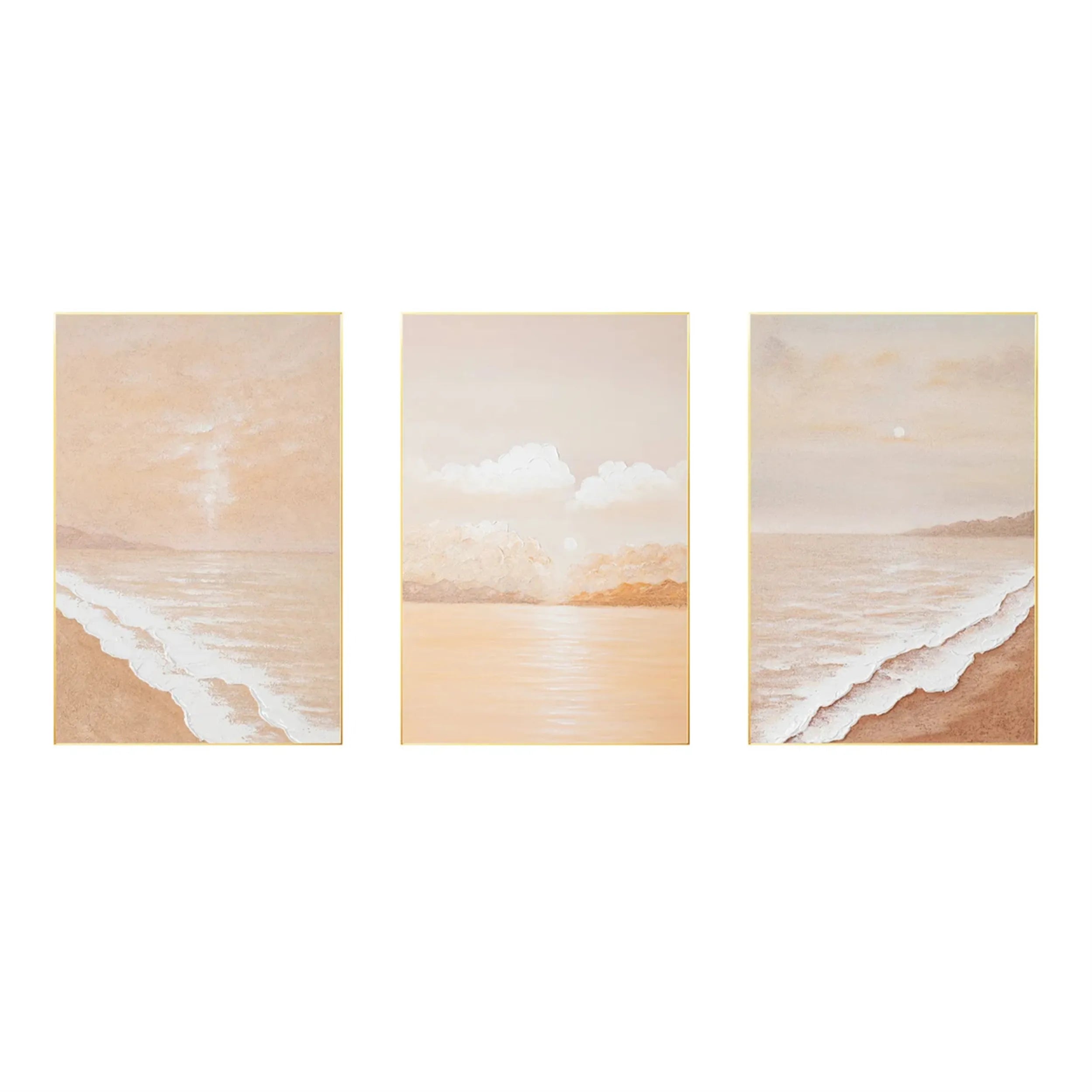 Ocean And Sky Painting Set of 3 #OS 153