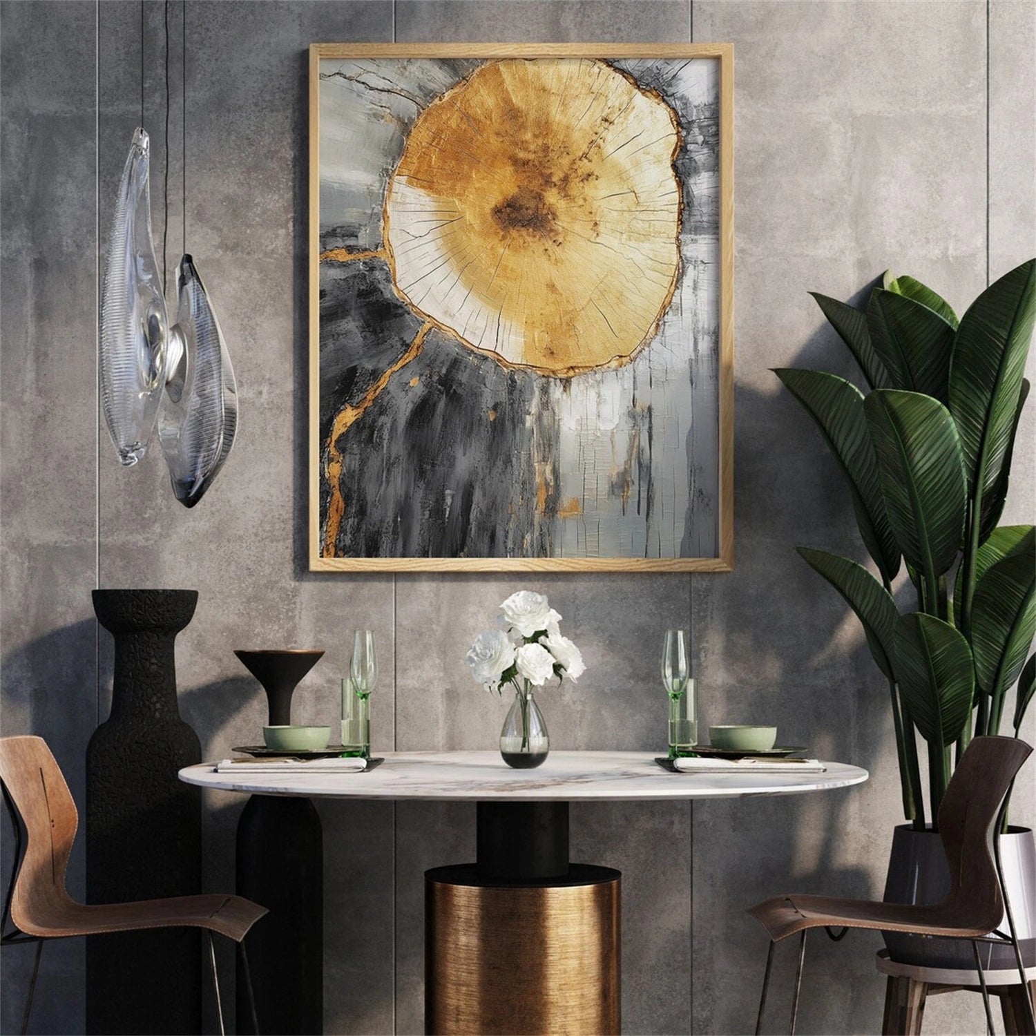 Abstract Painting Set of 3 #AB207