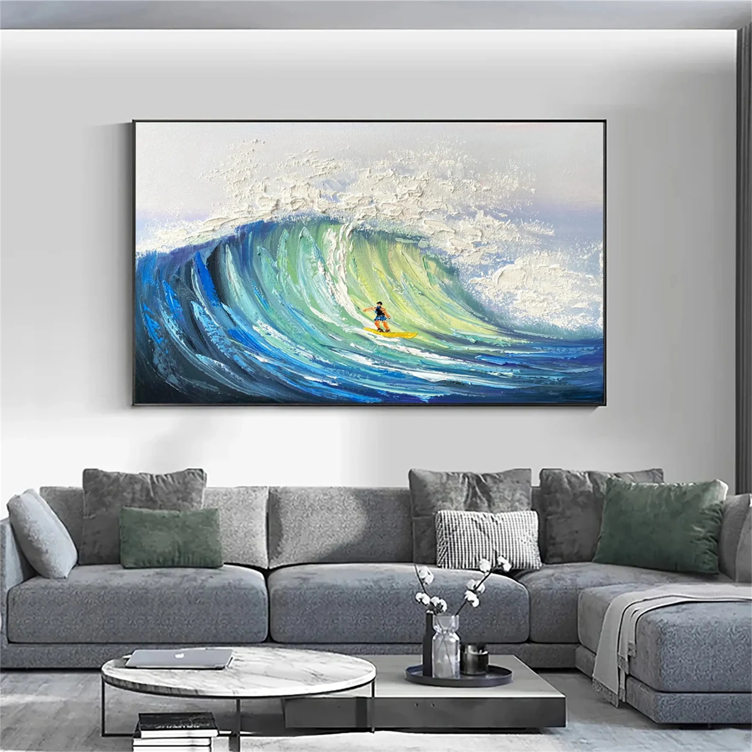 Ocean And Sky Painting #OS 124