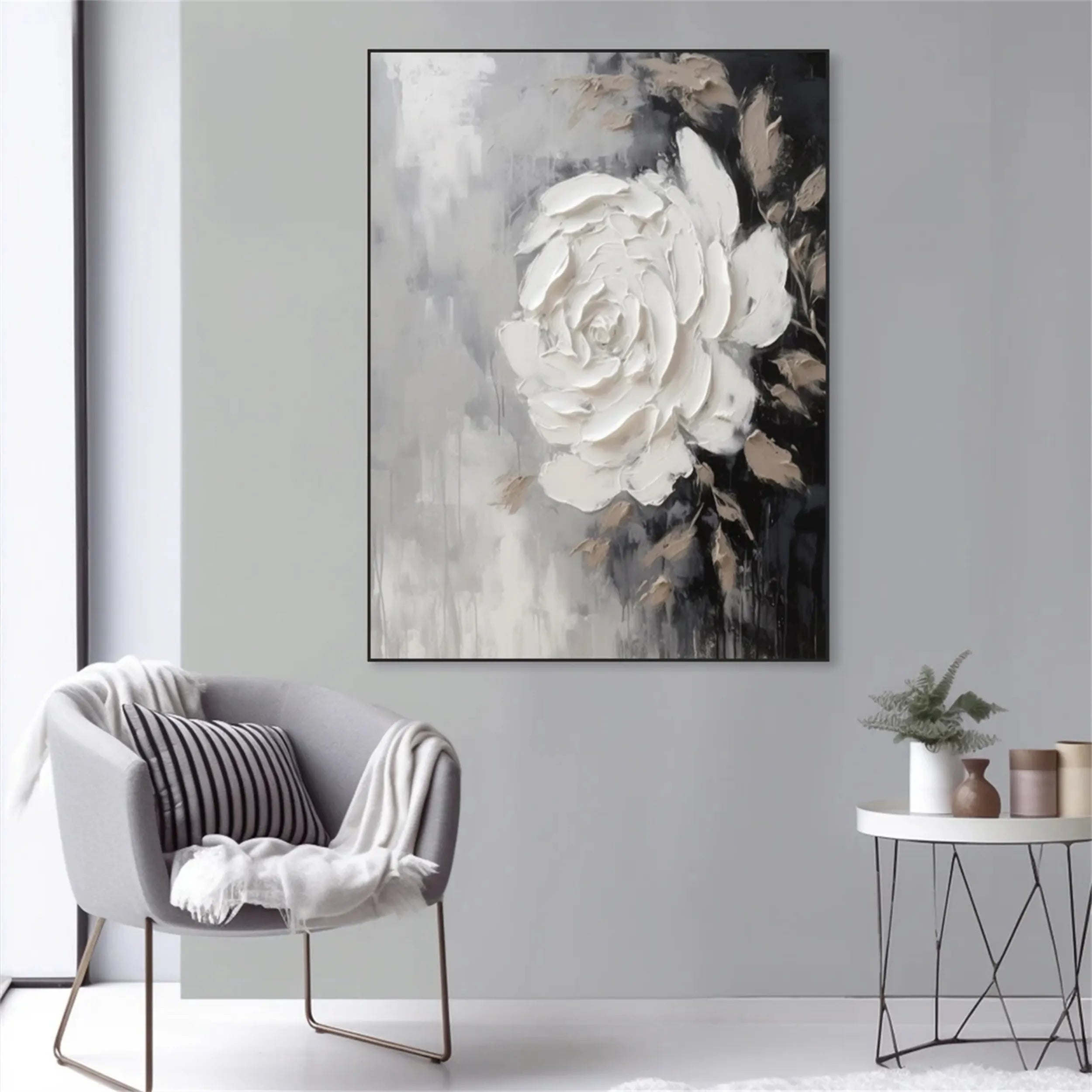 Flower And Tree Painting #FT 045