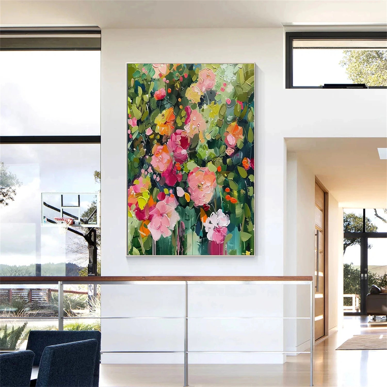 Flower And Tree Painting #FT 184
