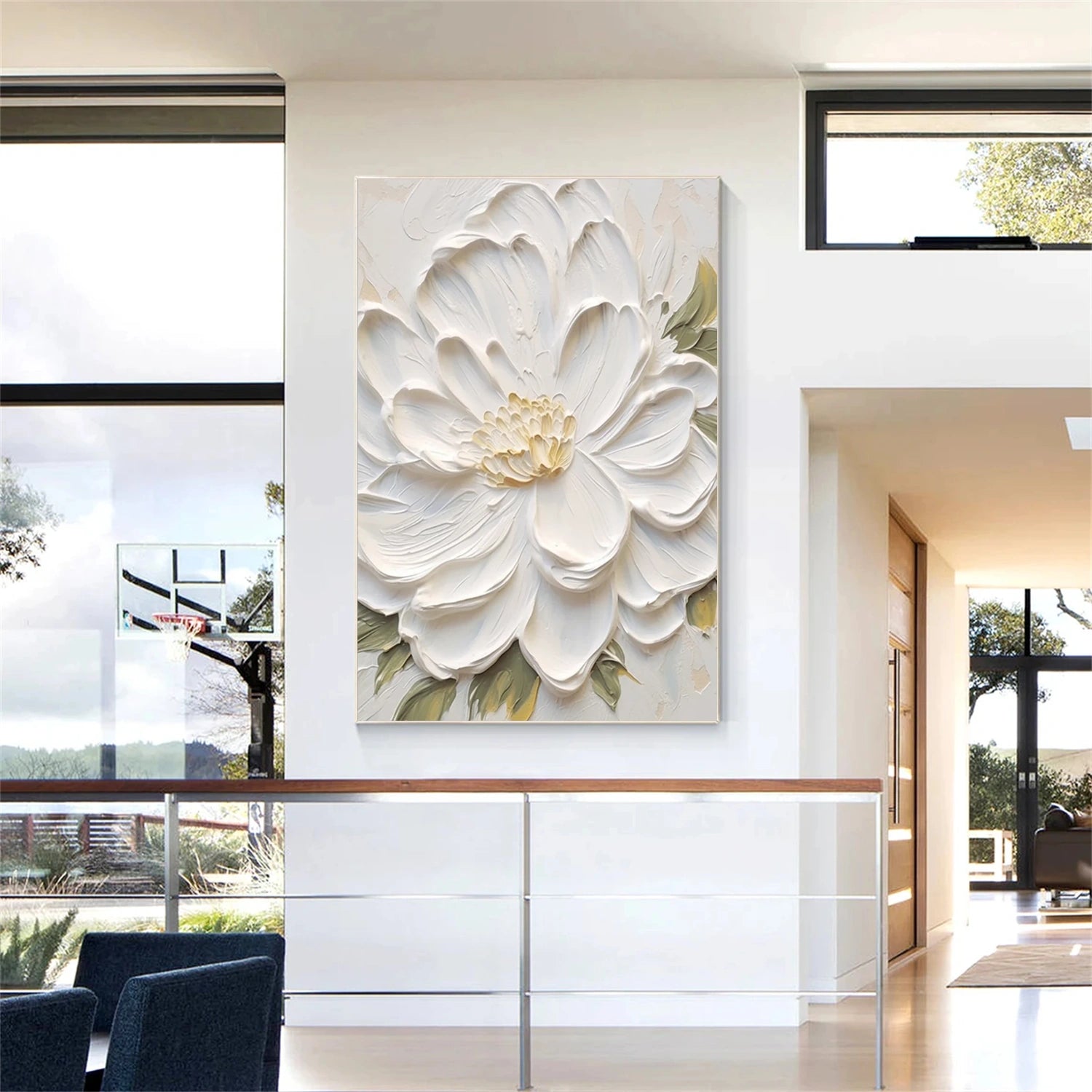 Flower And Tree Painting #FT 190