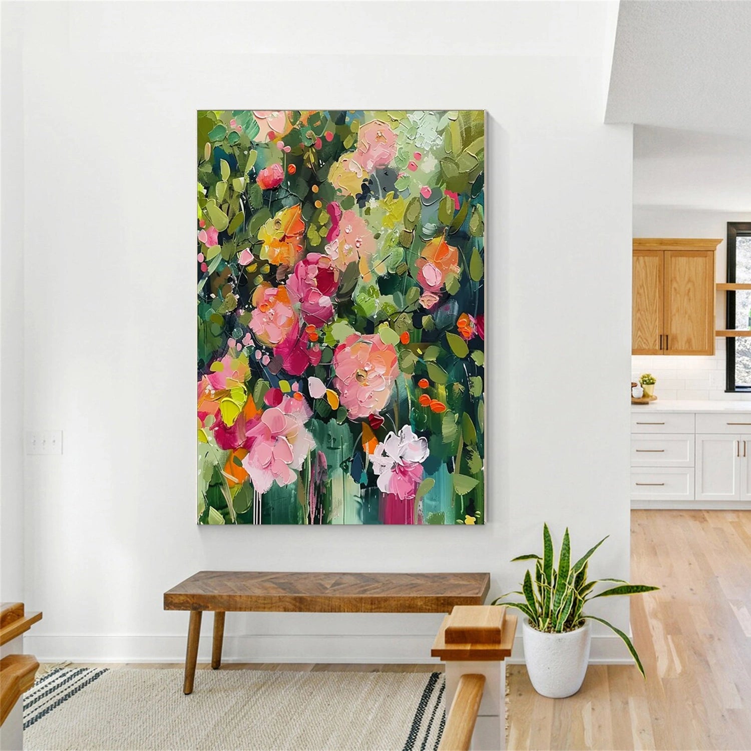 Flower And Tree Painting #FT 184