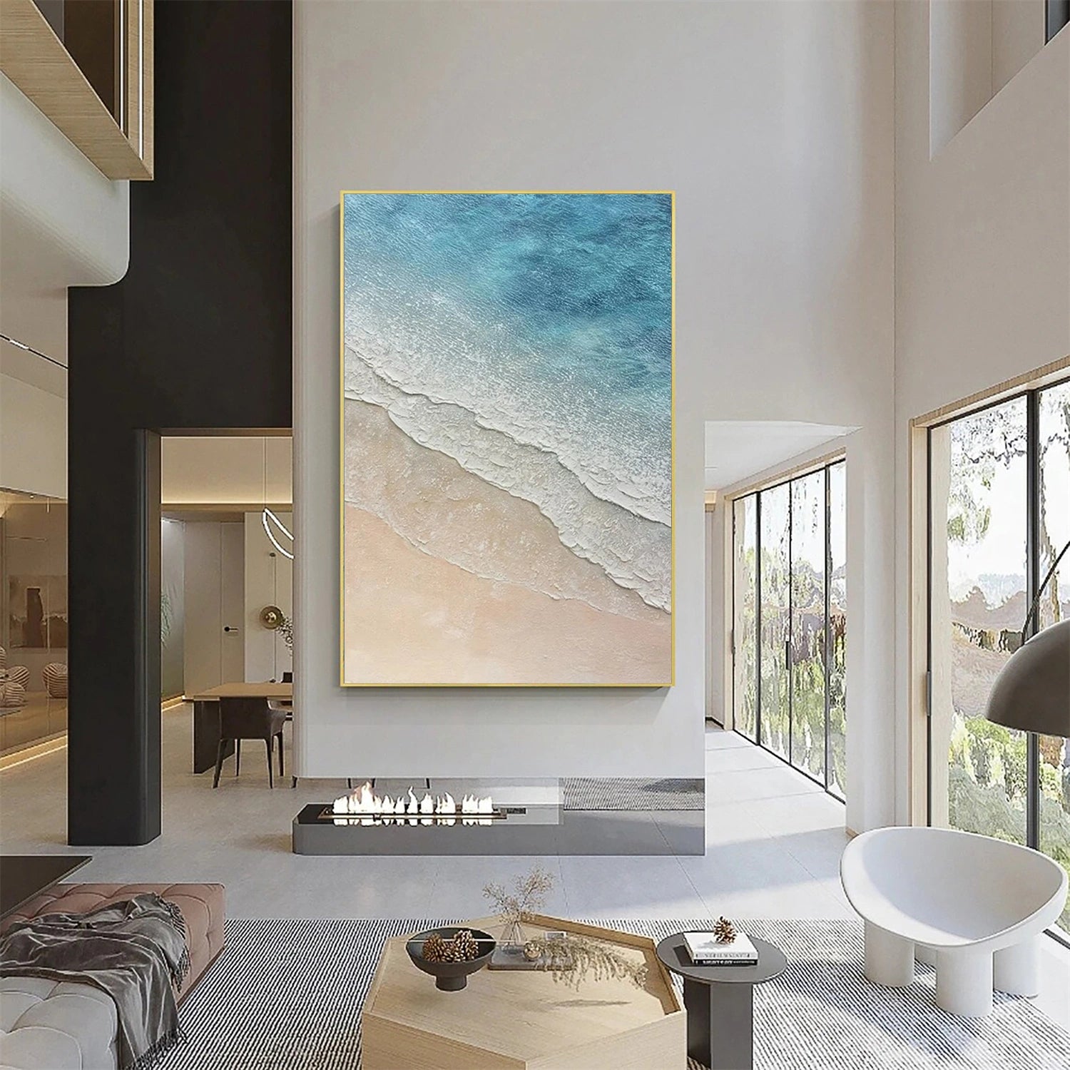 Ocean And Sky Painting #OS 248