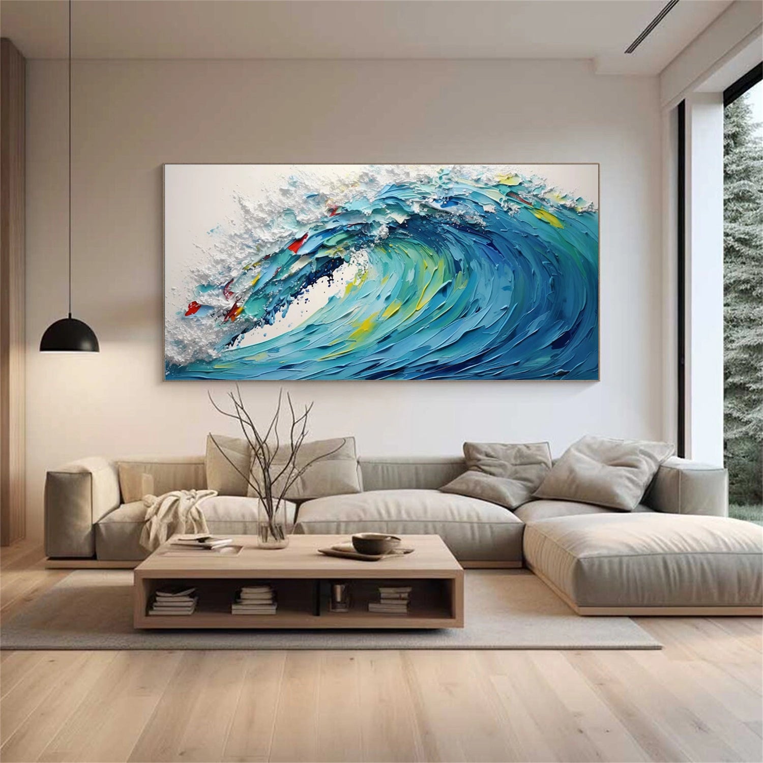 Ocean And Sky Painting #OS 242
