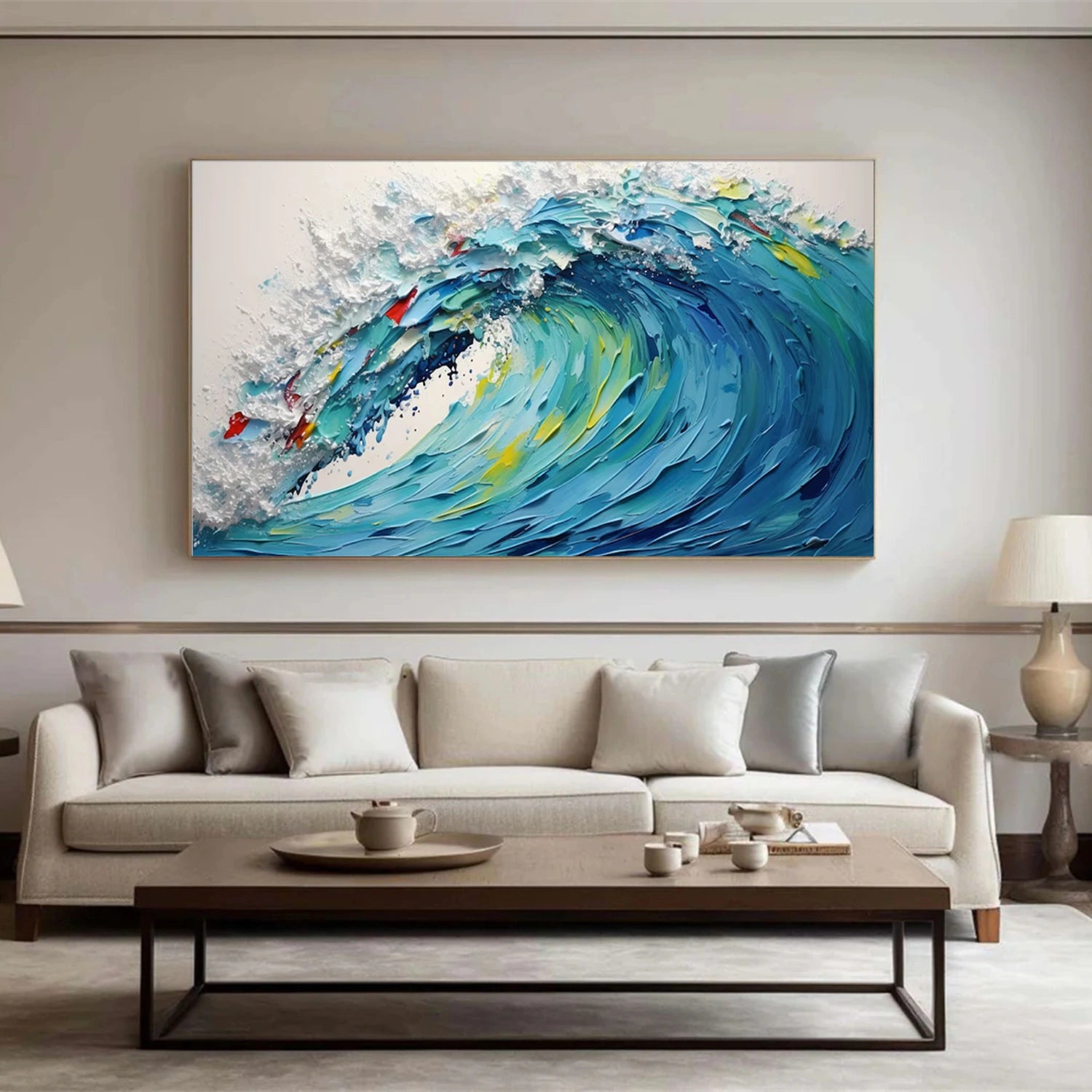 Ocean And Sky Painting #OS 242