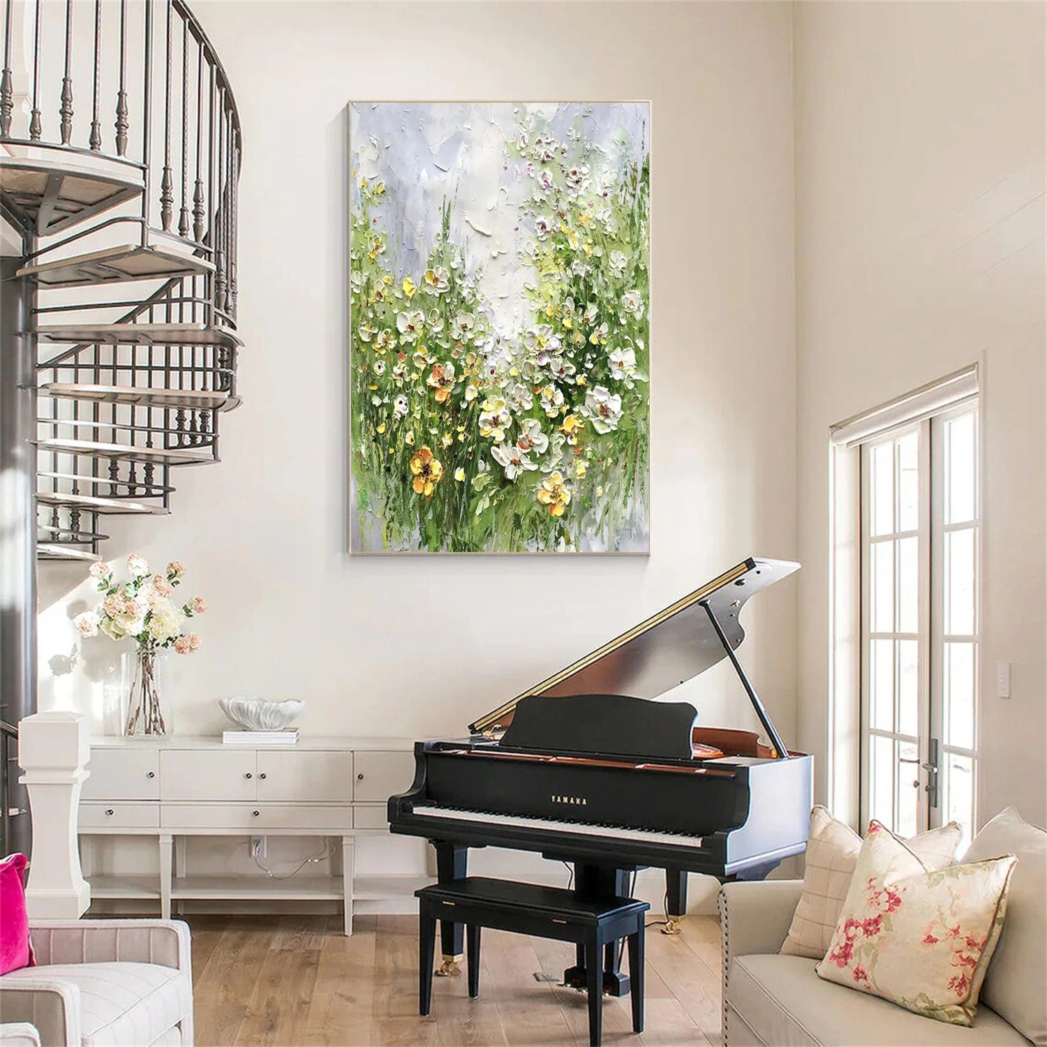 Flower And Tree Painting #FT 186