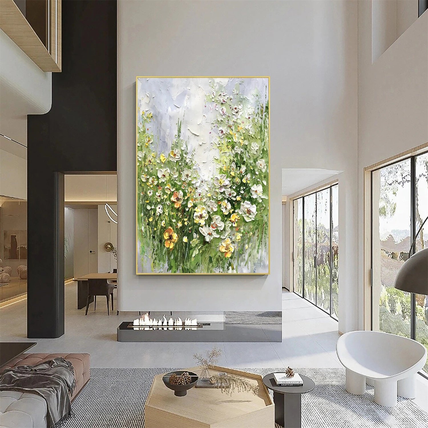 Flower And Tree Painting #FT 186