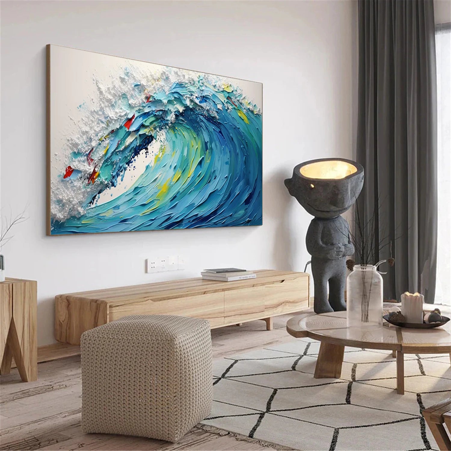 Ocean And Sky Painting #OS 242