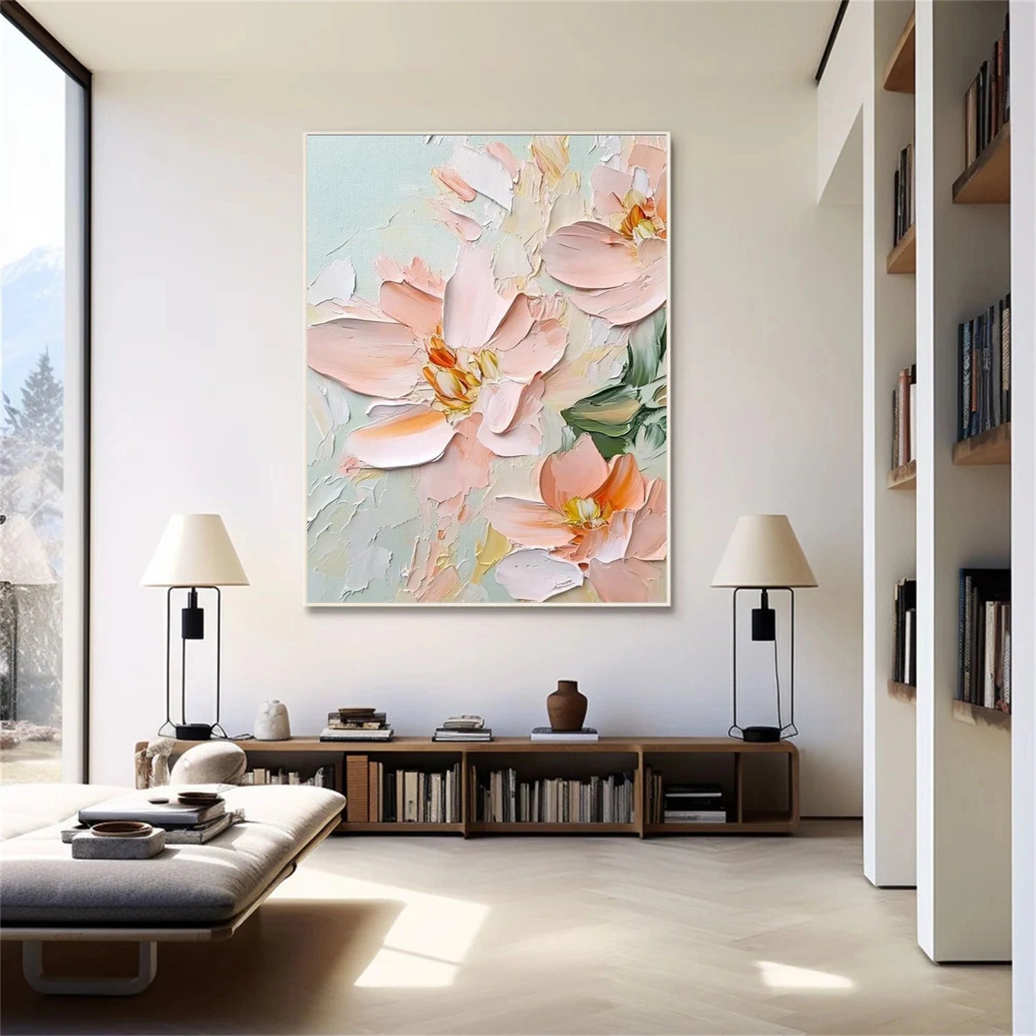 Flower And Tree Painting #FT 187