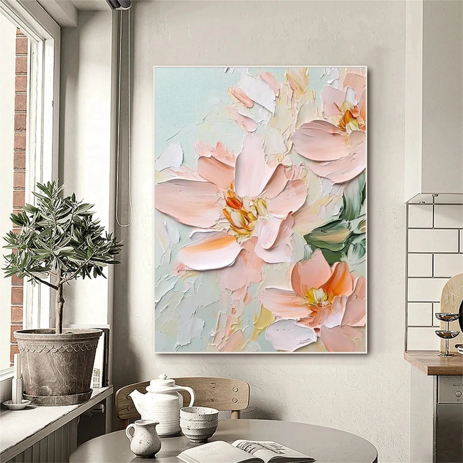 Flower And Tree Painting #FT 187