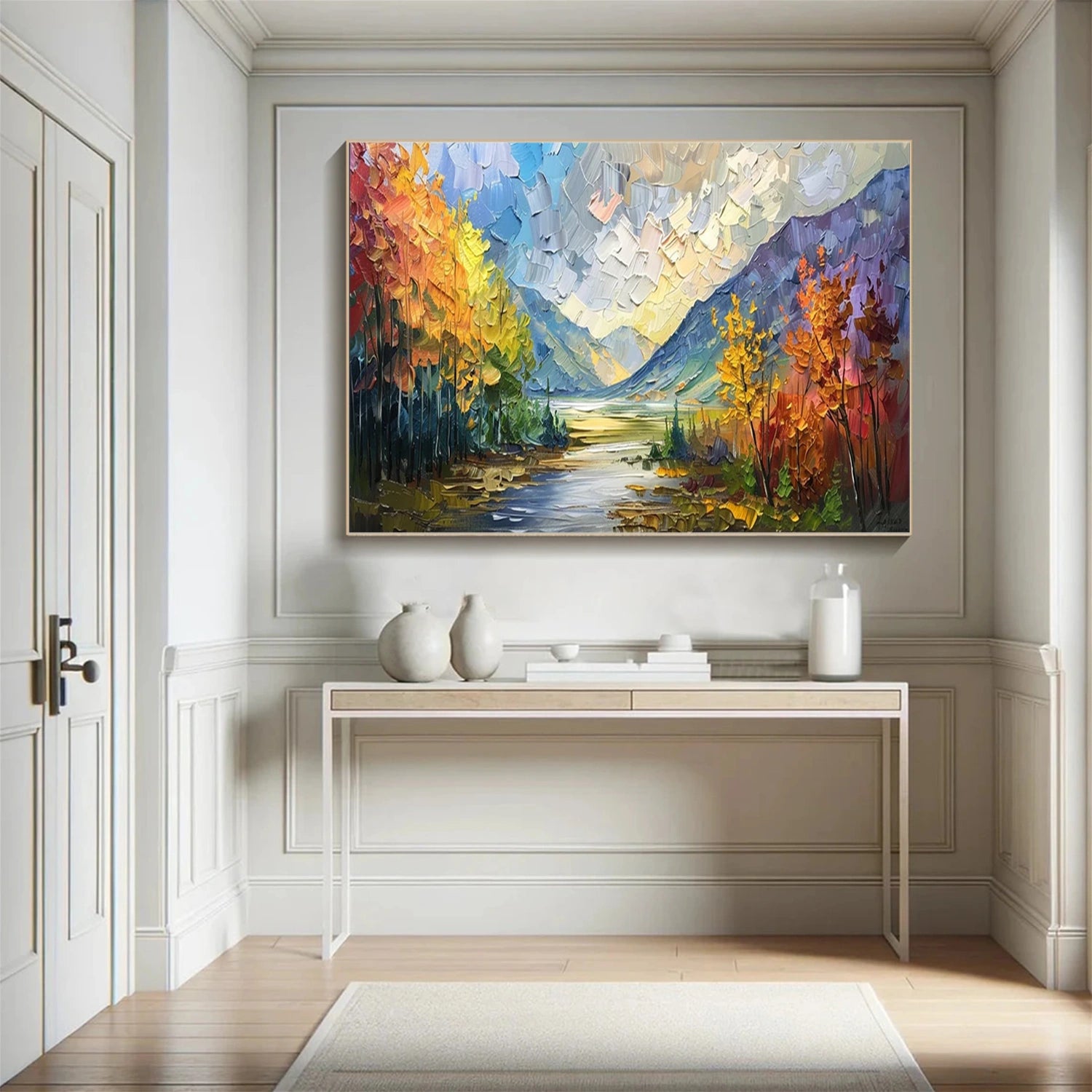 Flower And Tree Painting #FT 176