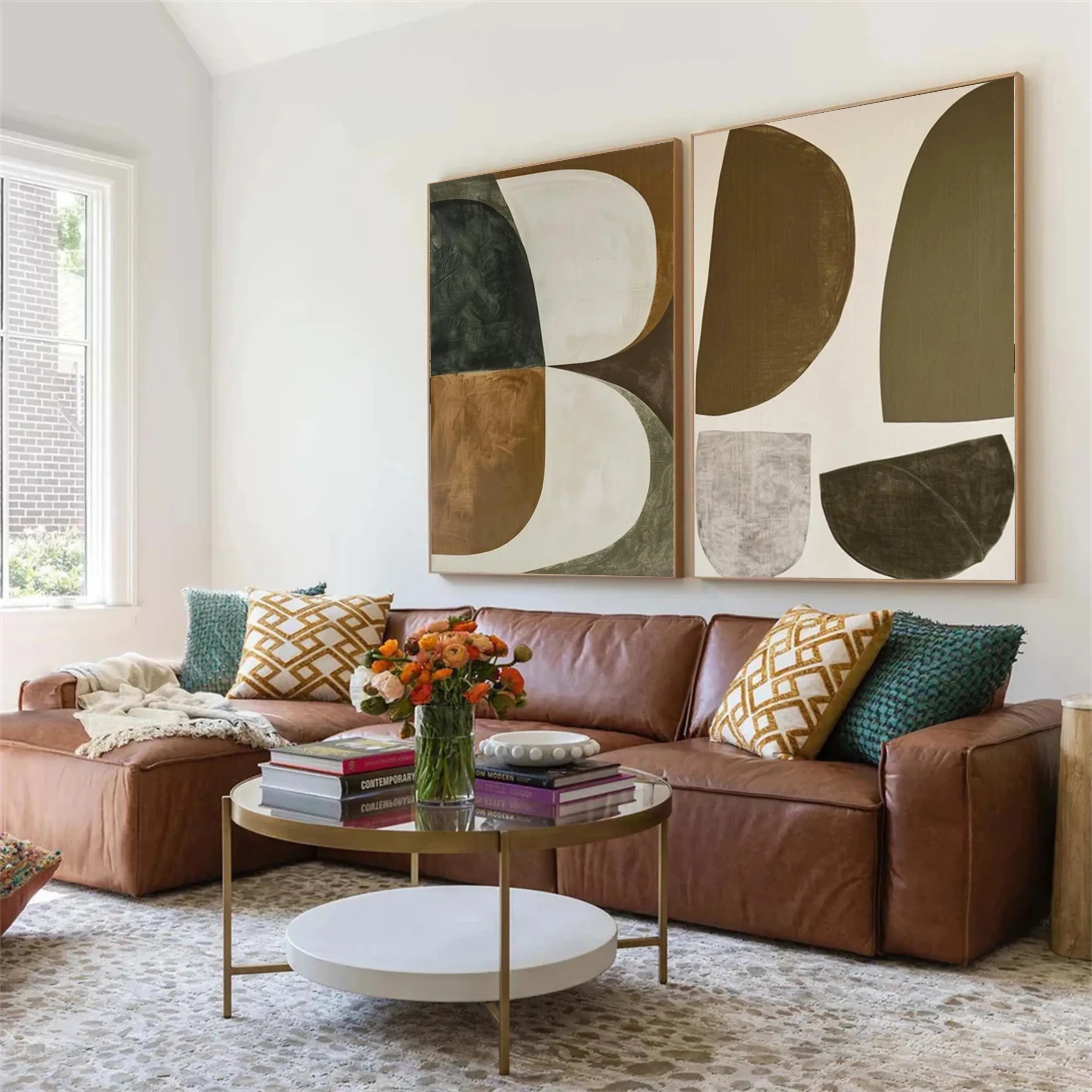 Abstract Tranquility Set of 2 #WS127