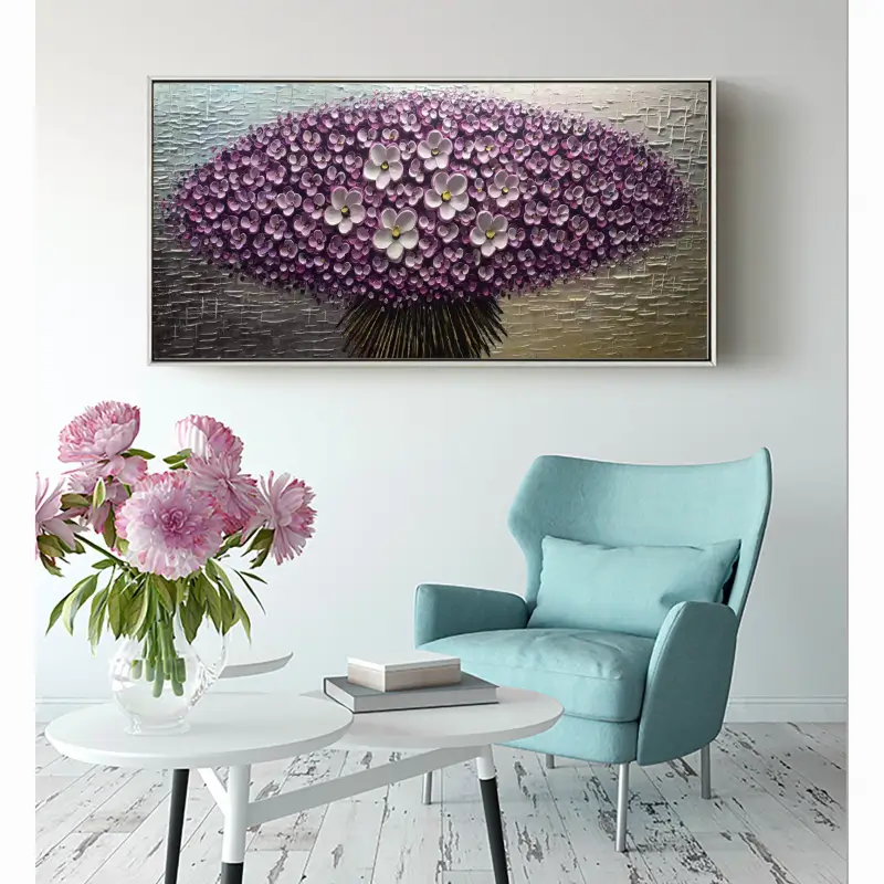 Flower And Tree Painting #FT 009