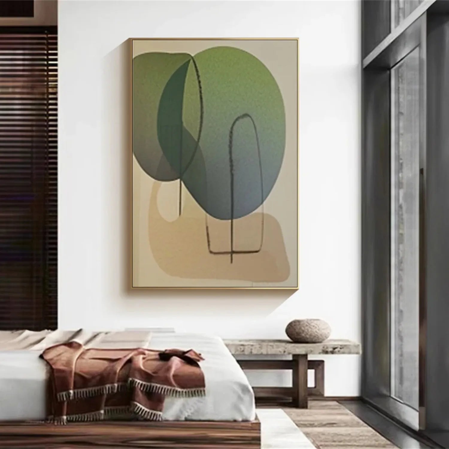 Abstract Painting Set of 2 #AB 194