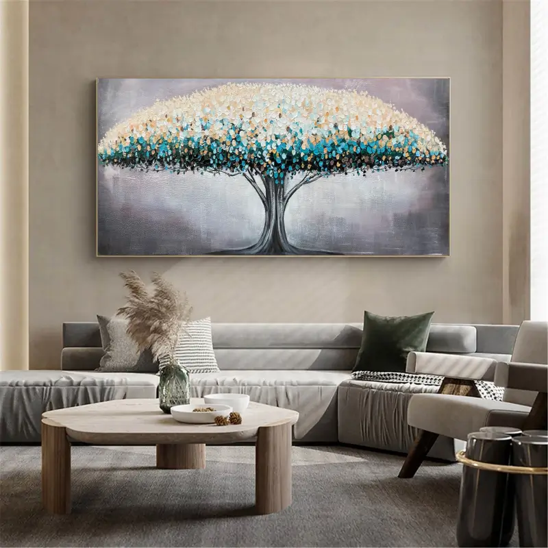 Flower And Tree Painting #FT 022
