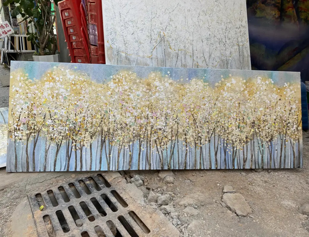 Flower And Tree Painting #FT 024