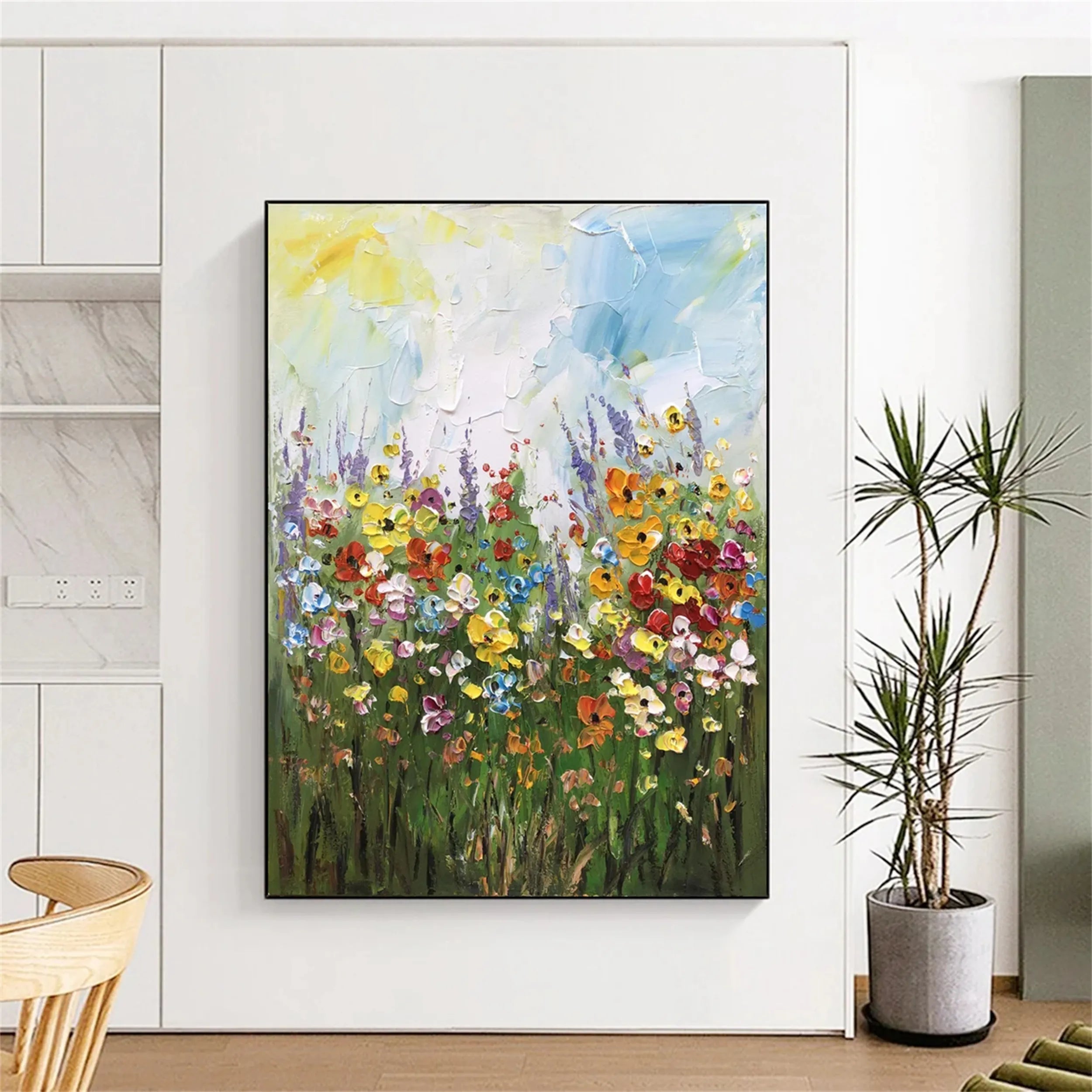 Flower And Tree Painting #FT 043