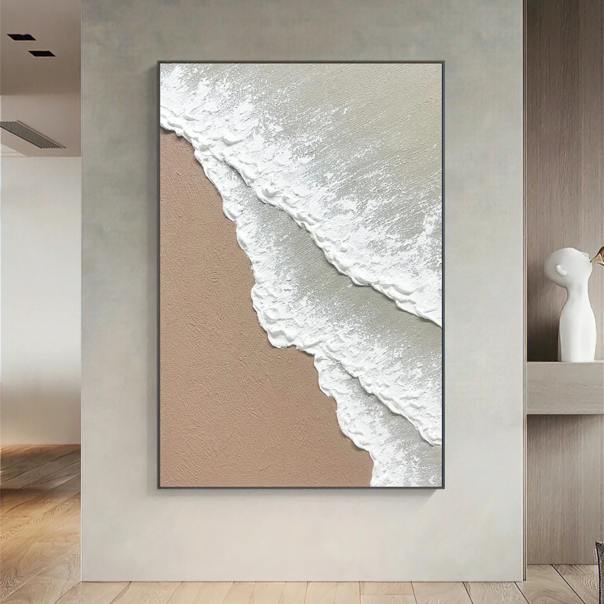 Plaster Art Minimalist Textured Painting #MM186