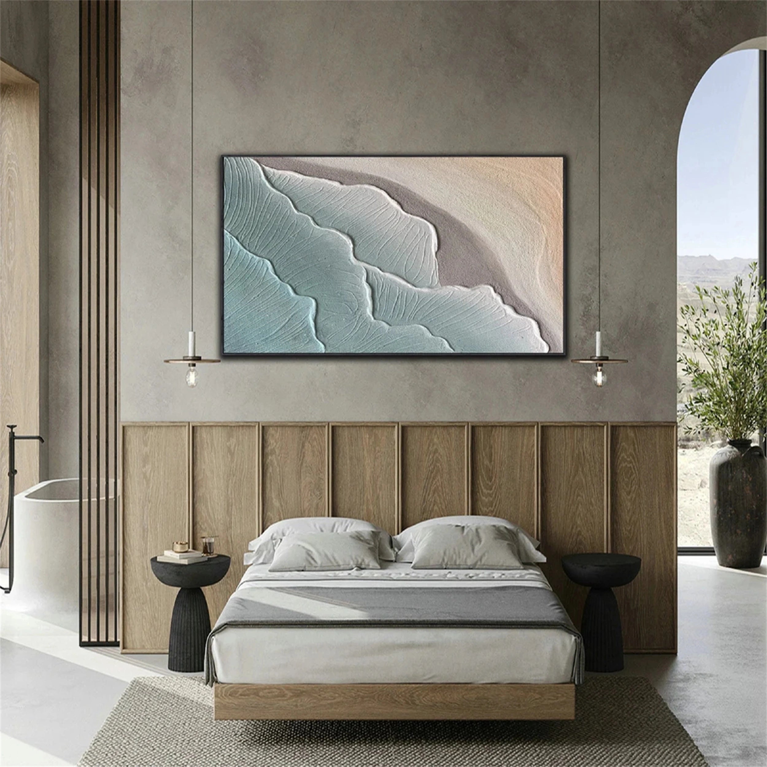 Ocean And Sky Painting #OS 073
