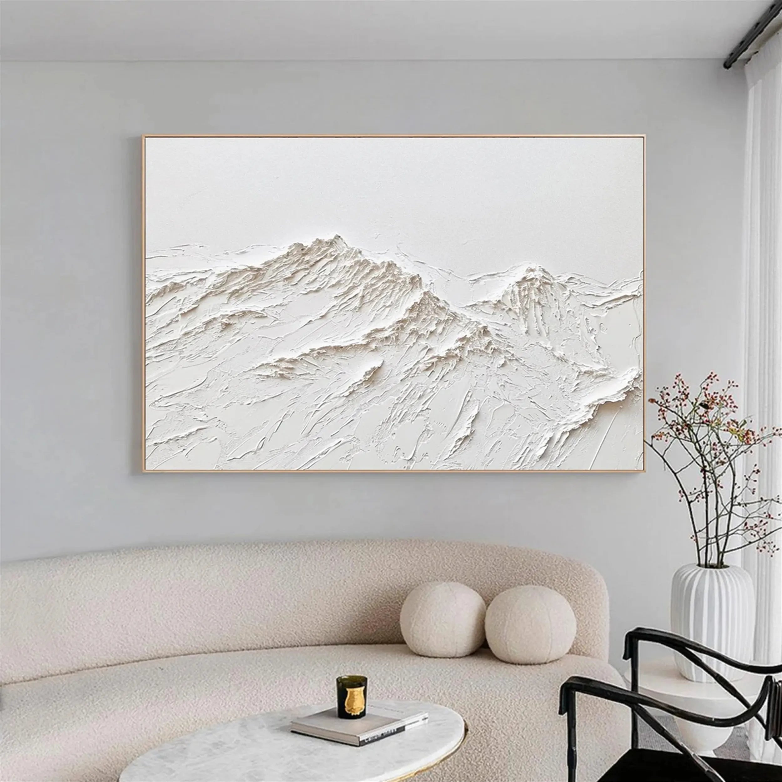 Plaster Art Minimalist Textured Painting #MM251