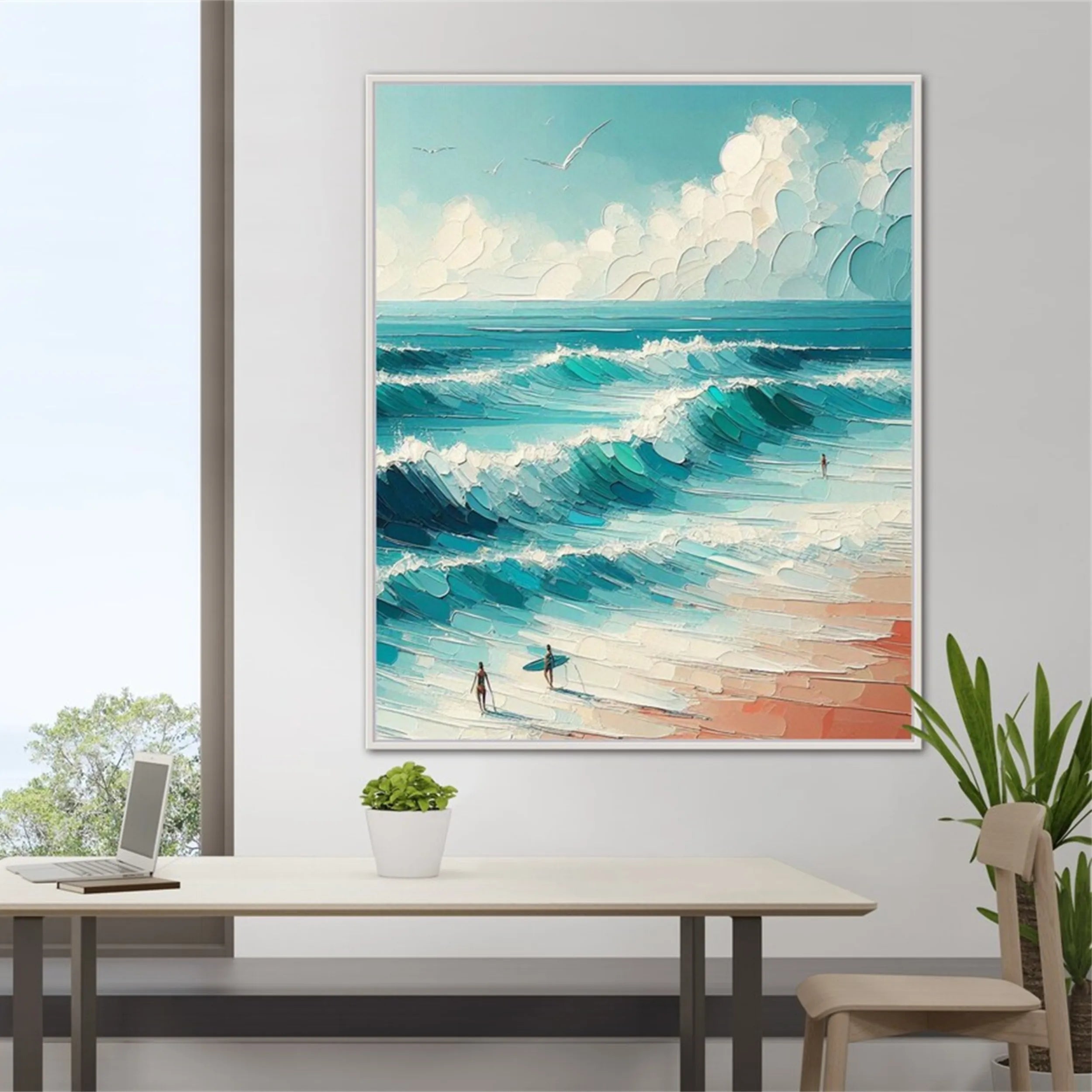Ocean And Sky Painting #OS 139