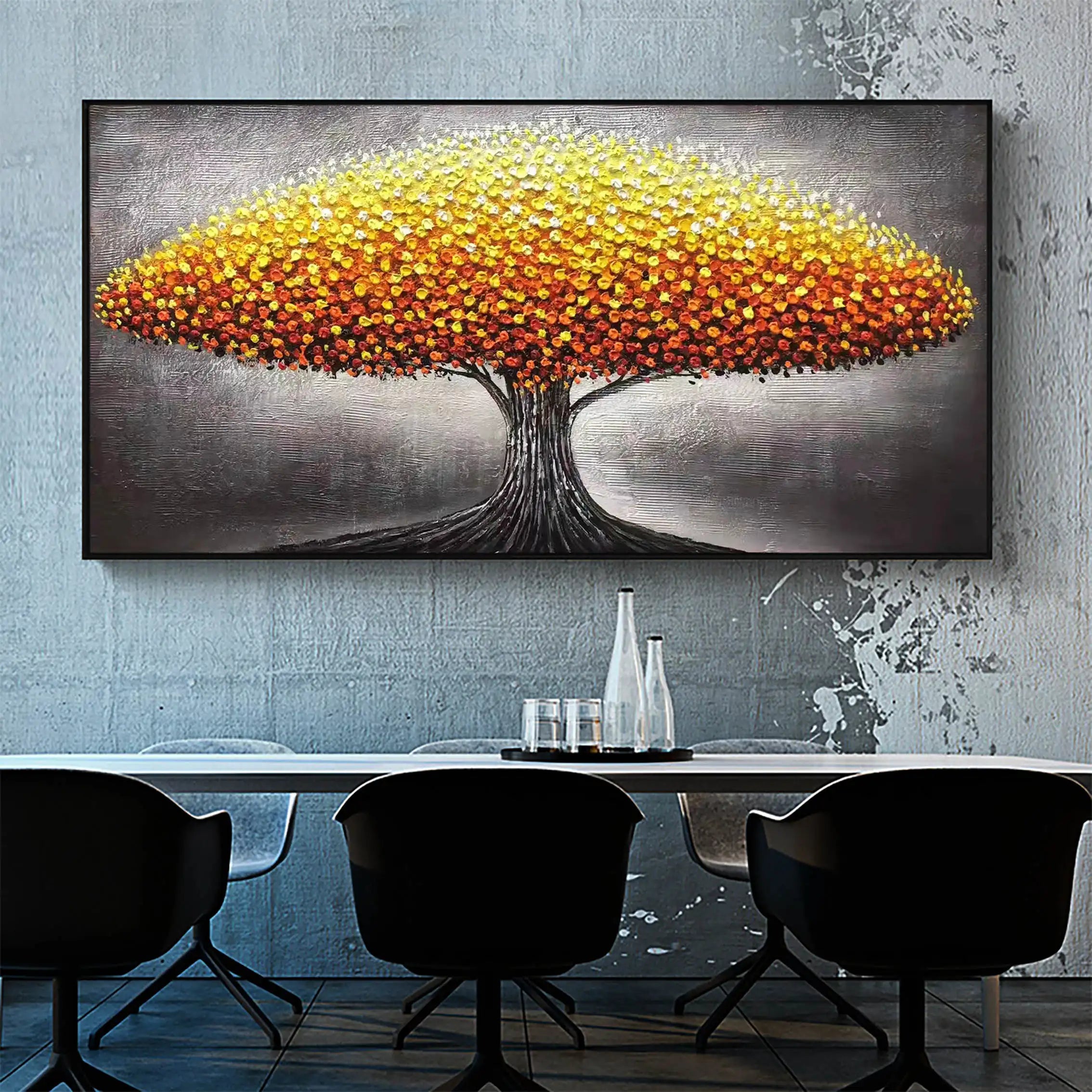 Flower And Tree Painting #FT 020