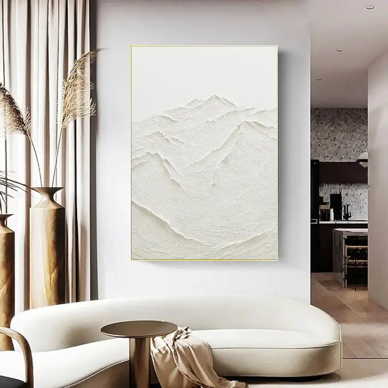 Plaster Art Minimalist Textured Painting #MM029