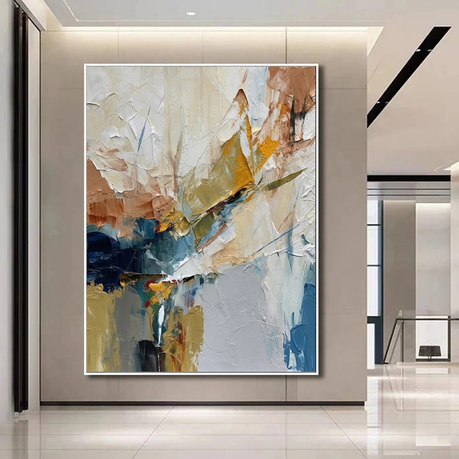 Custom square Abstract Painting #AB 322