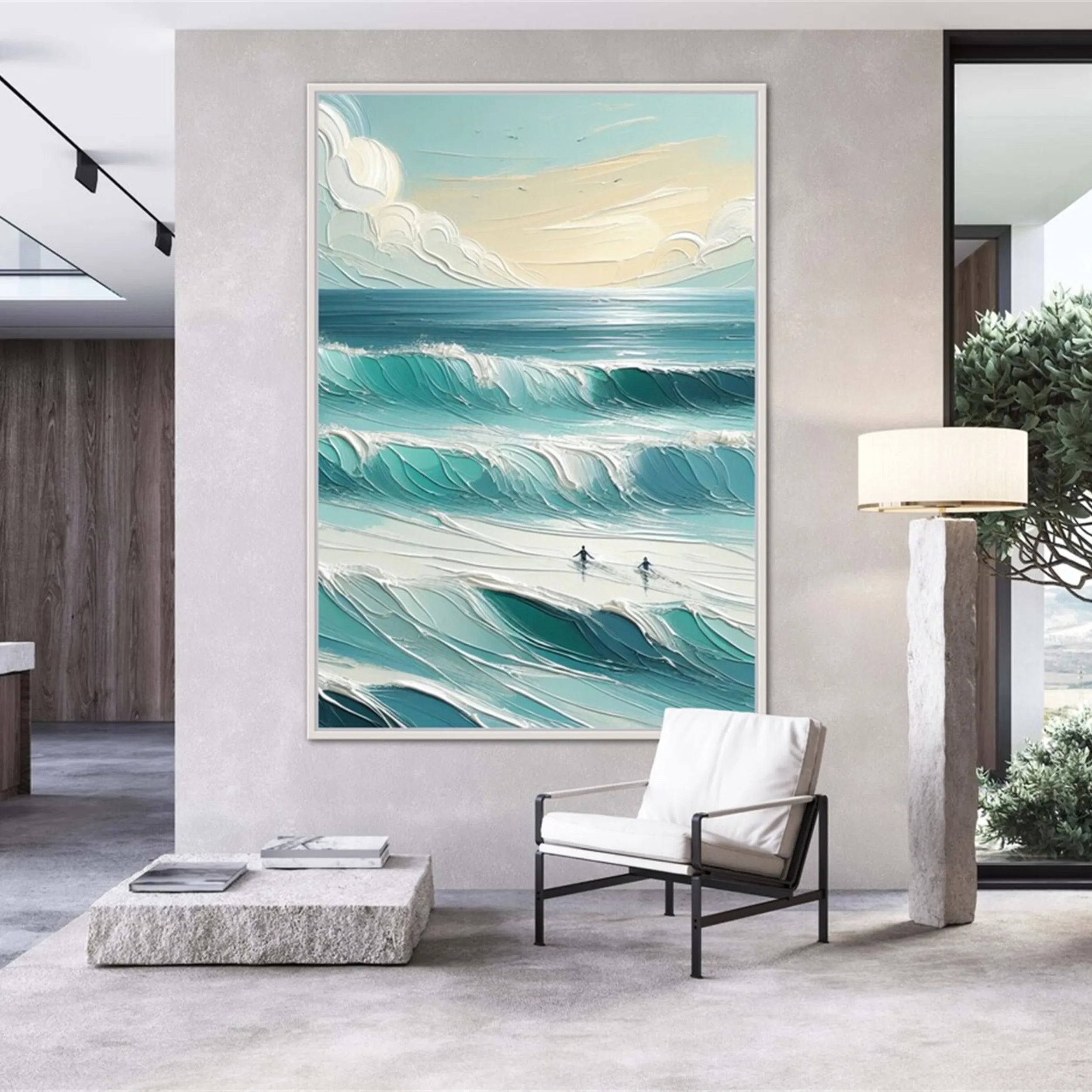 Ocean And Sky Painting #OS 138