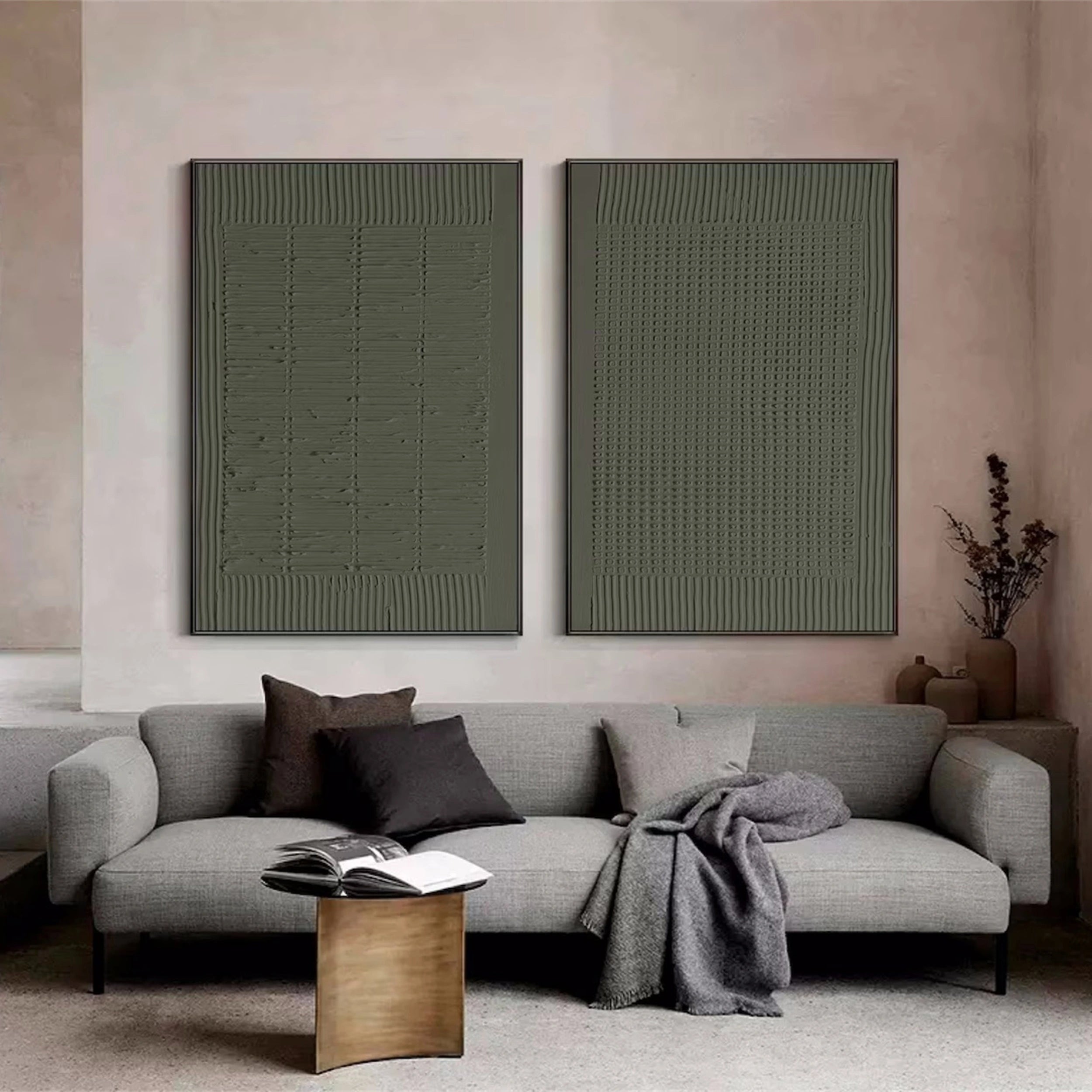 Abstract Tranquility Set of 2 #WS117