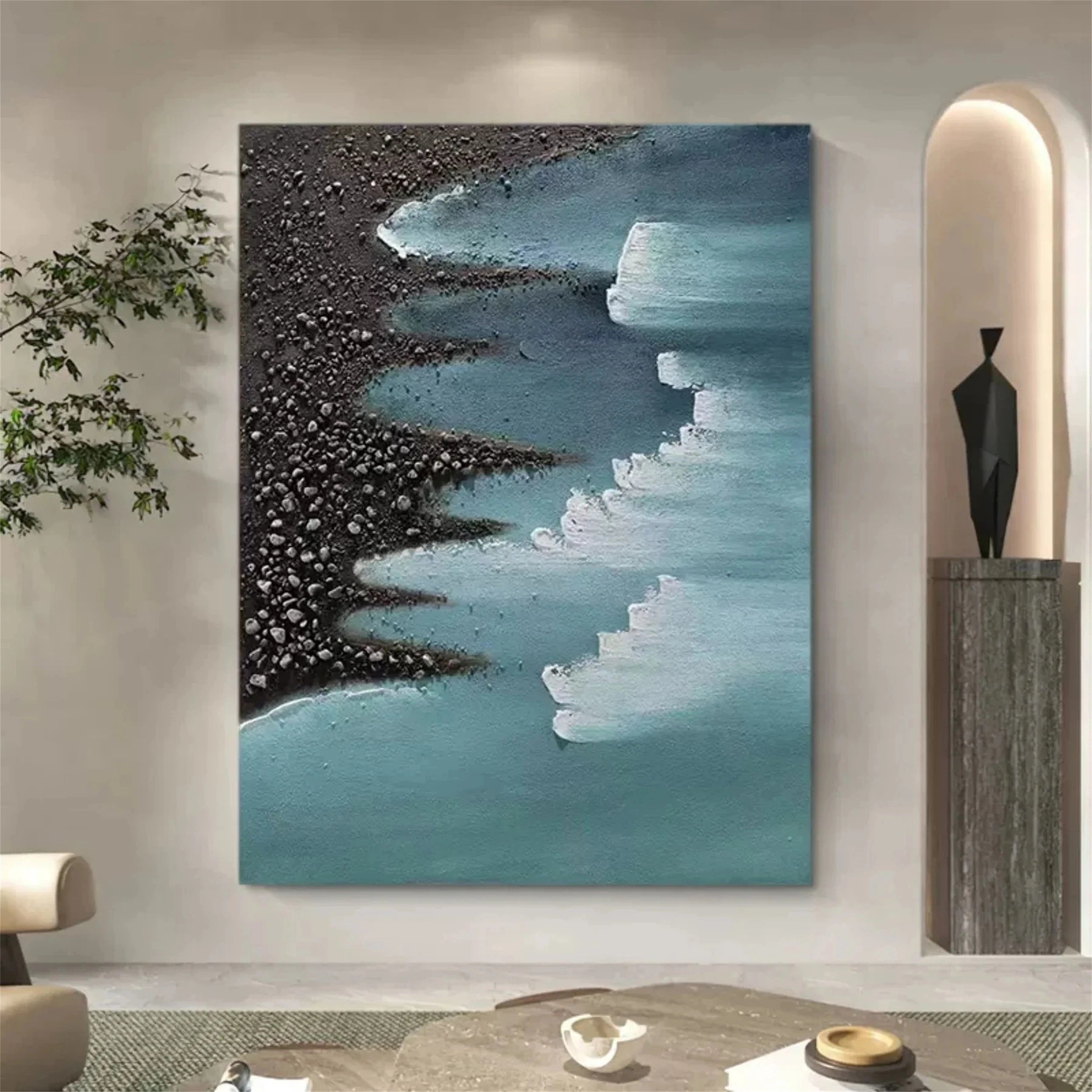 Ocean And Sky Painting #OS 048