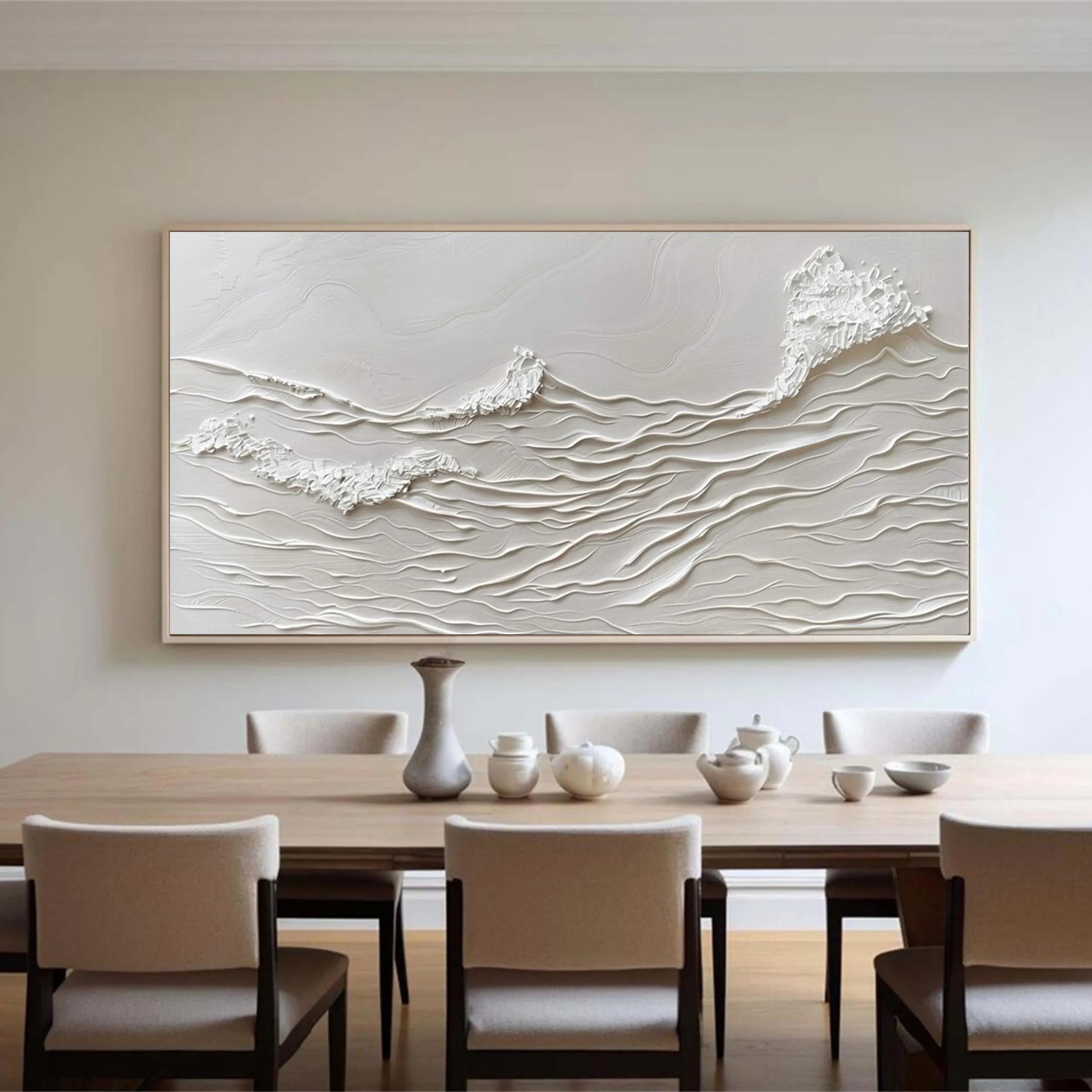 Plaster Art Minimalist Textured Painting #MM167