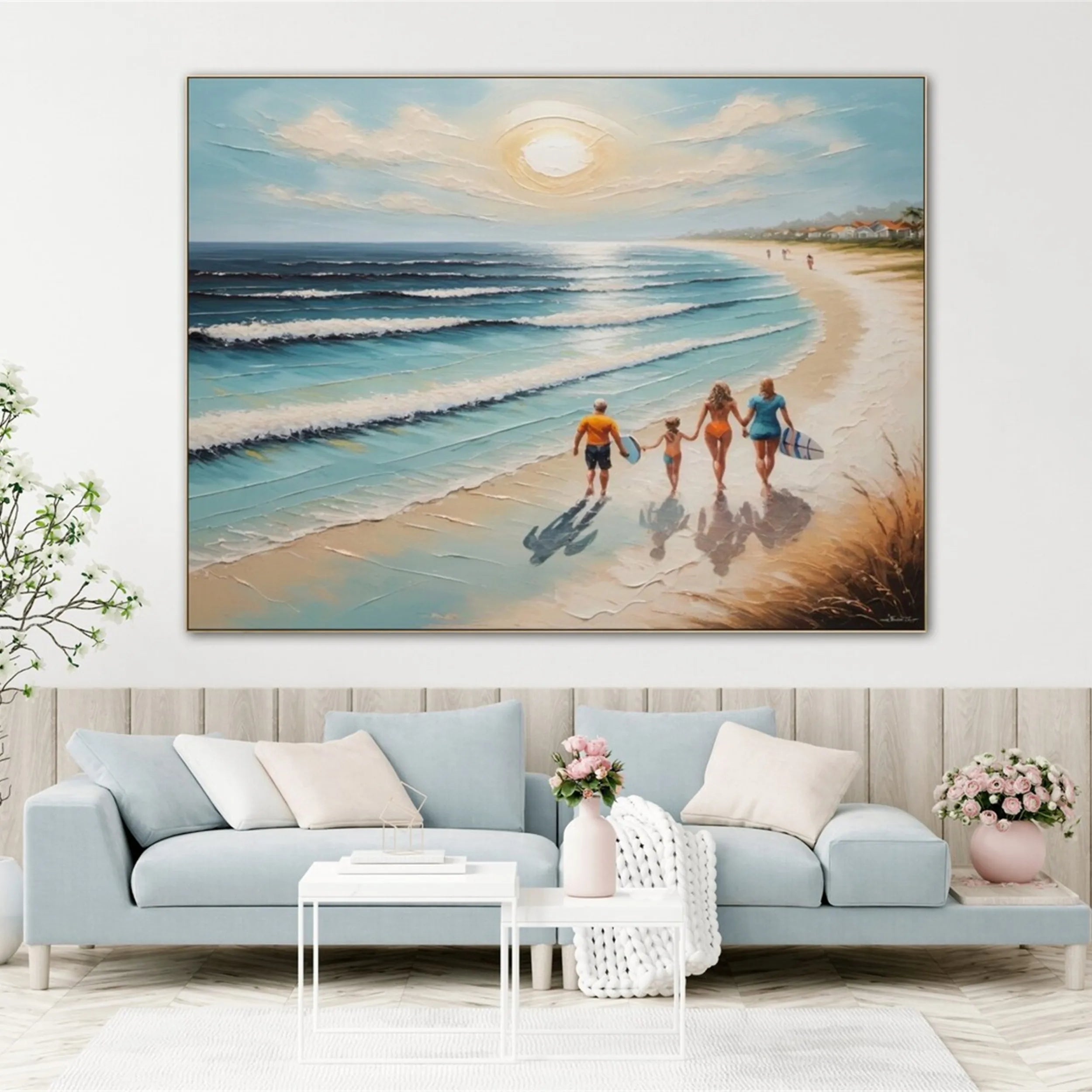 Ocean And Sky Painting #OS 137