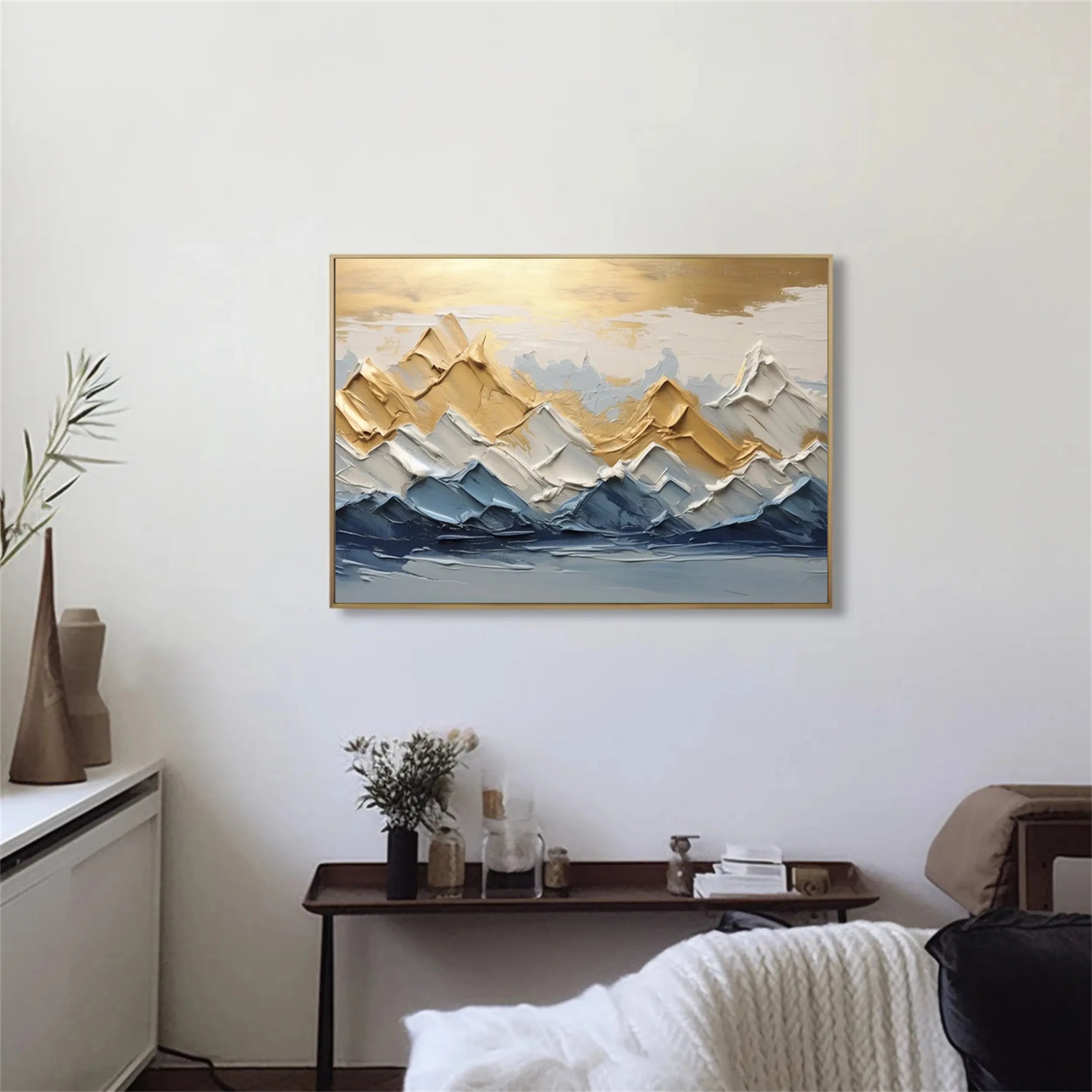 Plaster Art Minimalist Textured Painting #MM257