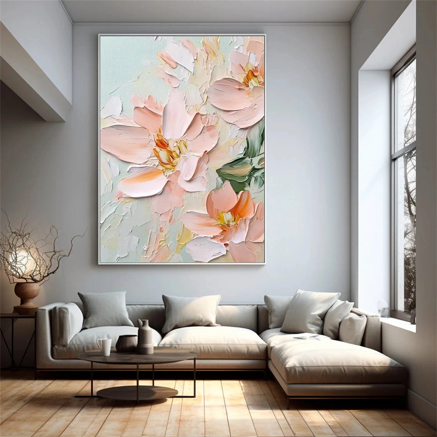 Flower And Tree Painting #FT 187